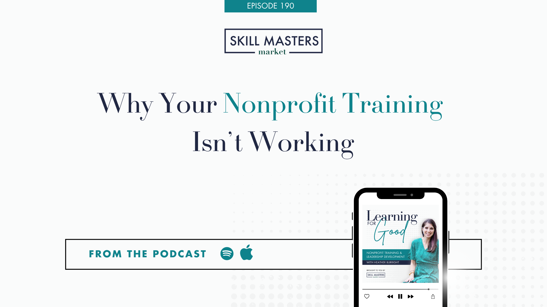 Nonprofit talent development host shares why your nonprofit training isn't working