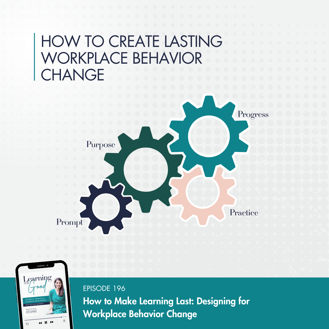 4 conditions for lasting behavior change