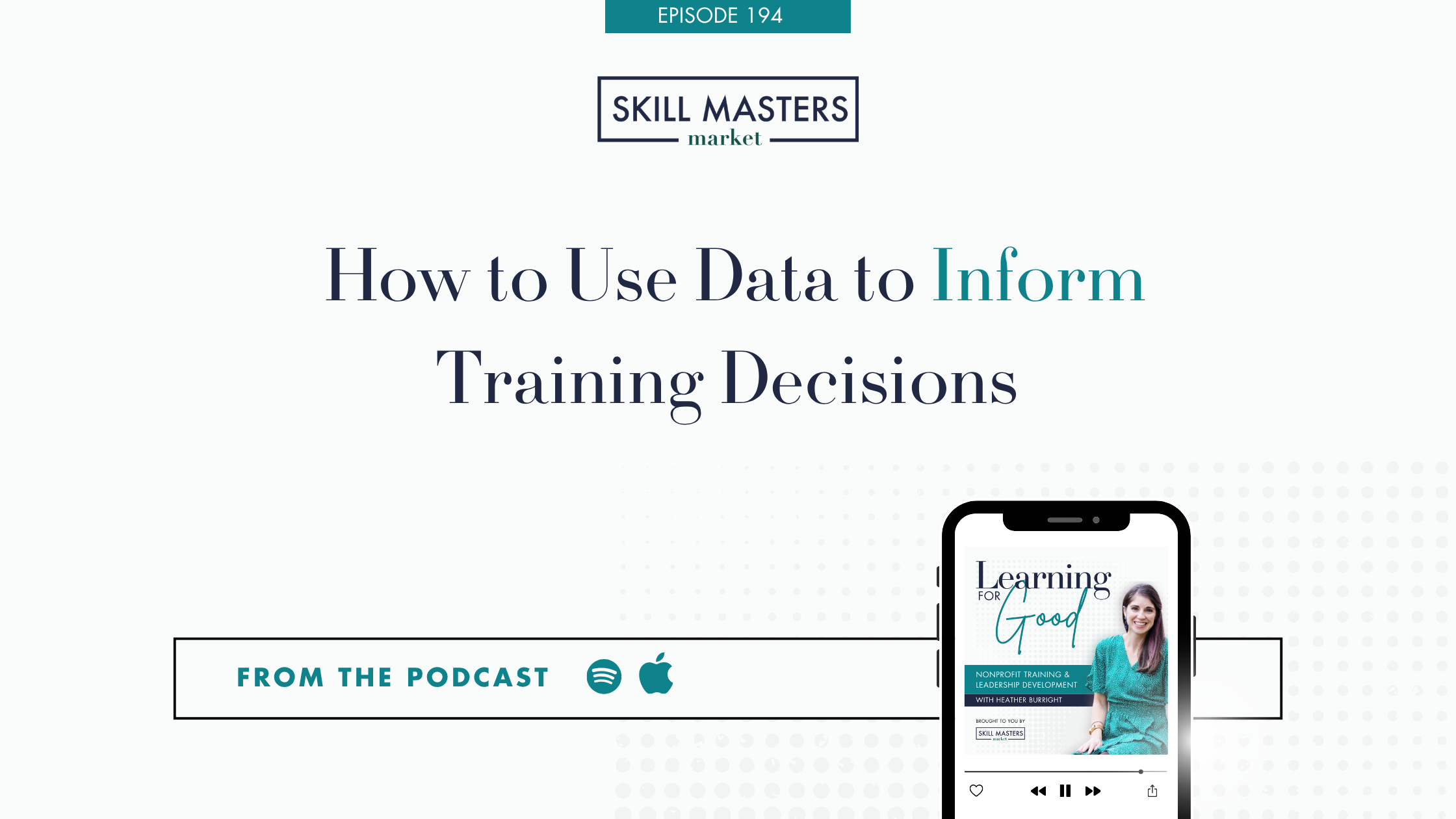 Nonprofit talent development host explores how to use data in learning and development