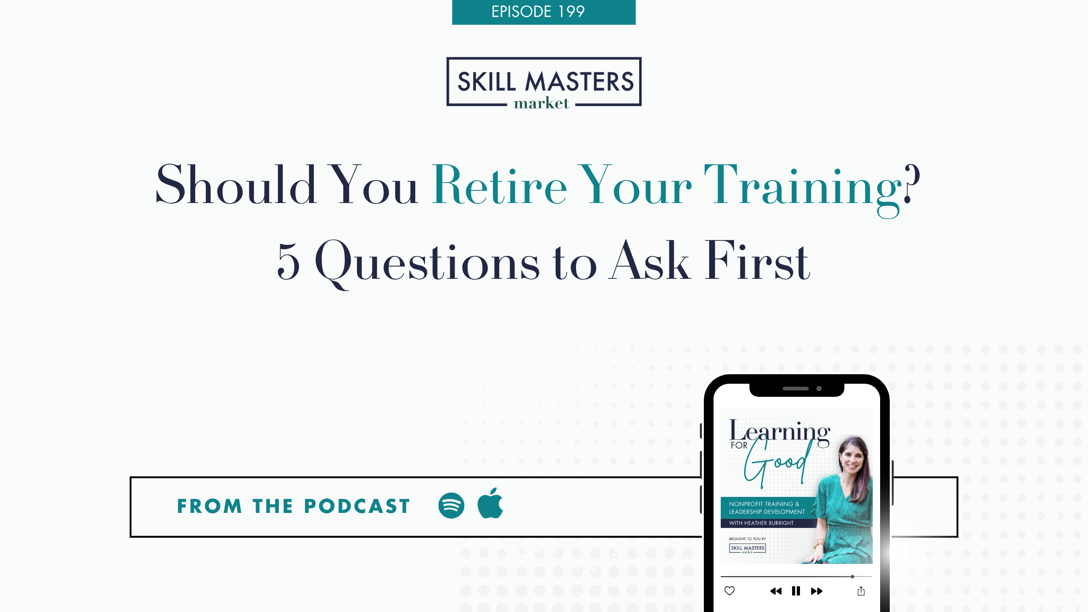 How to review your training offers