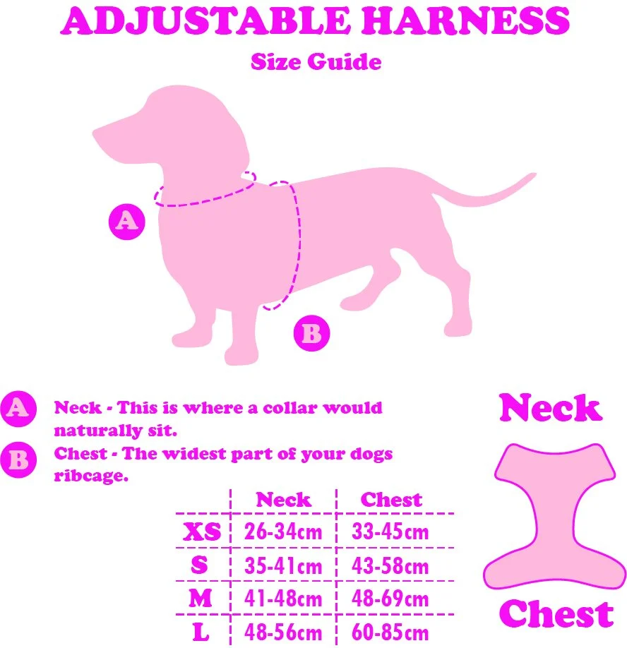Harness Size Guide