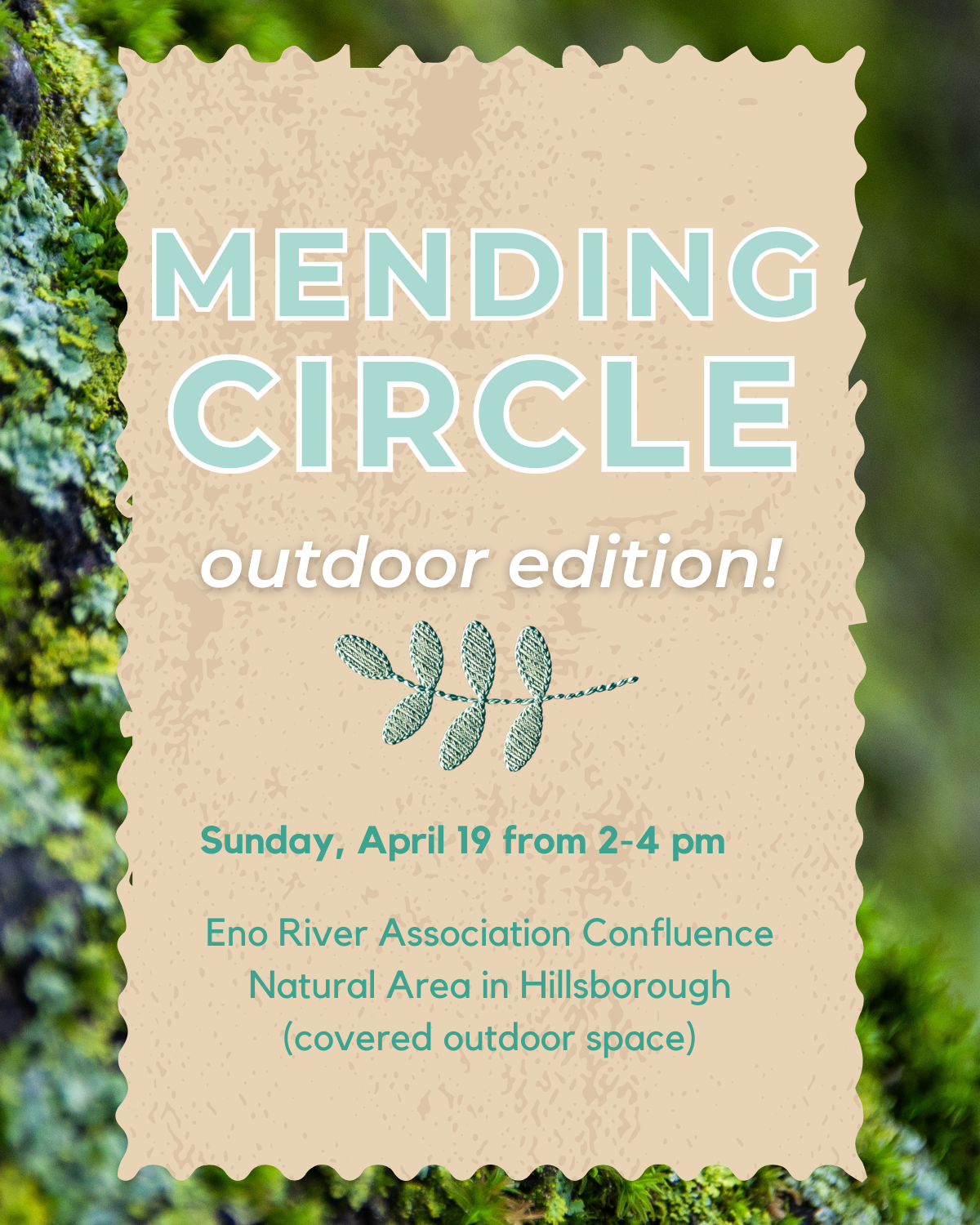 Mending Circle in Hillsborough (Outdoor Edition!)