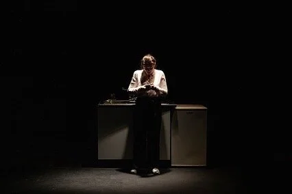 Ulster American by David Ireland

The Linbury Studio, August 2020, Director Caoilfhionn Crowley, Design Consultant Anastasia Louka, Lighting Designer Holly Ellis, Sound Designer Beth Duke, TSM Mark Smith, 
Photography by Ali Wright Photography &copy;