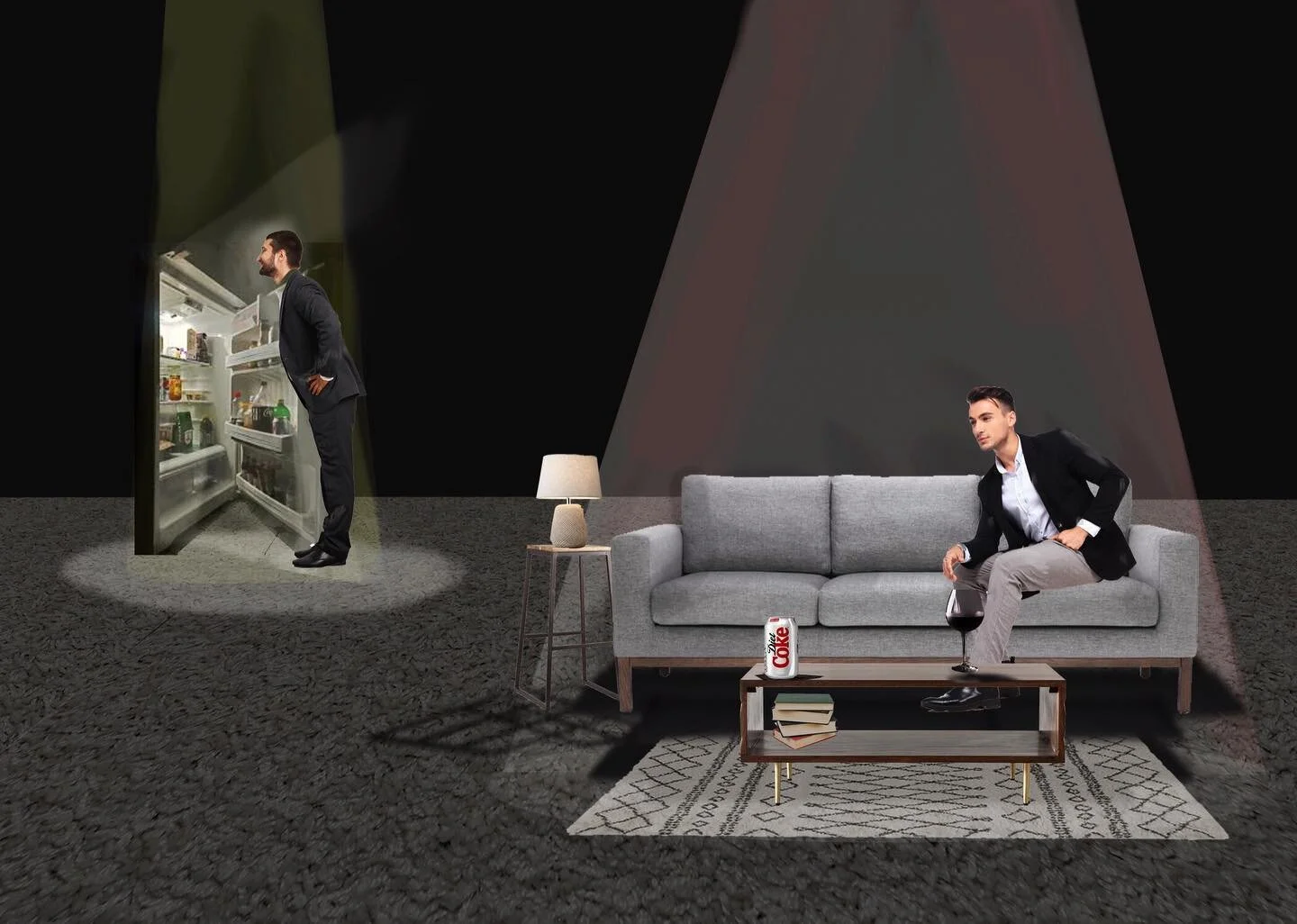 Concept drawing for Ulster American. 

Dir. Caoilfhionn Crowley