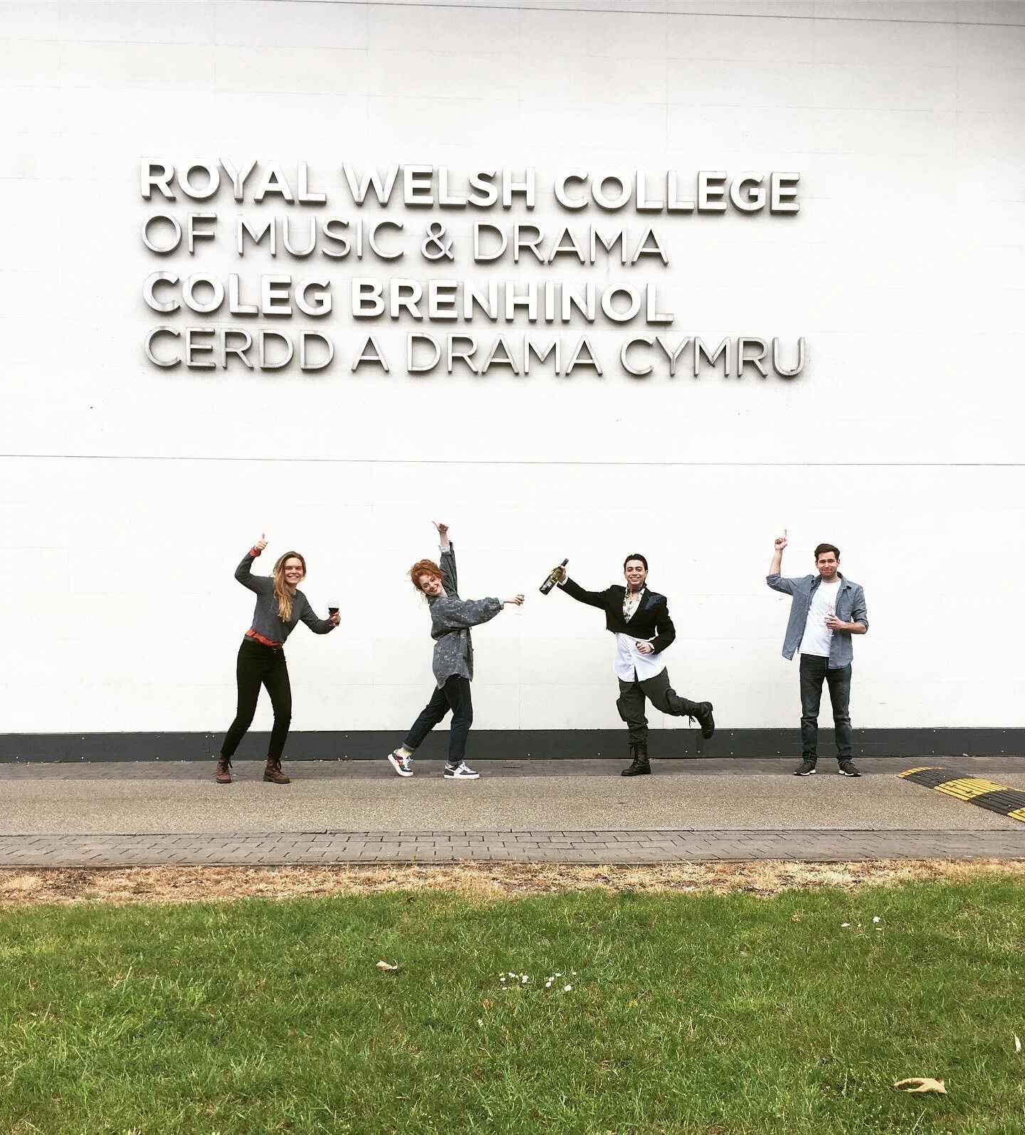 We kinda submitted everything and took a photo.