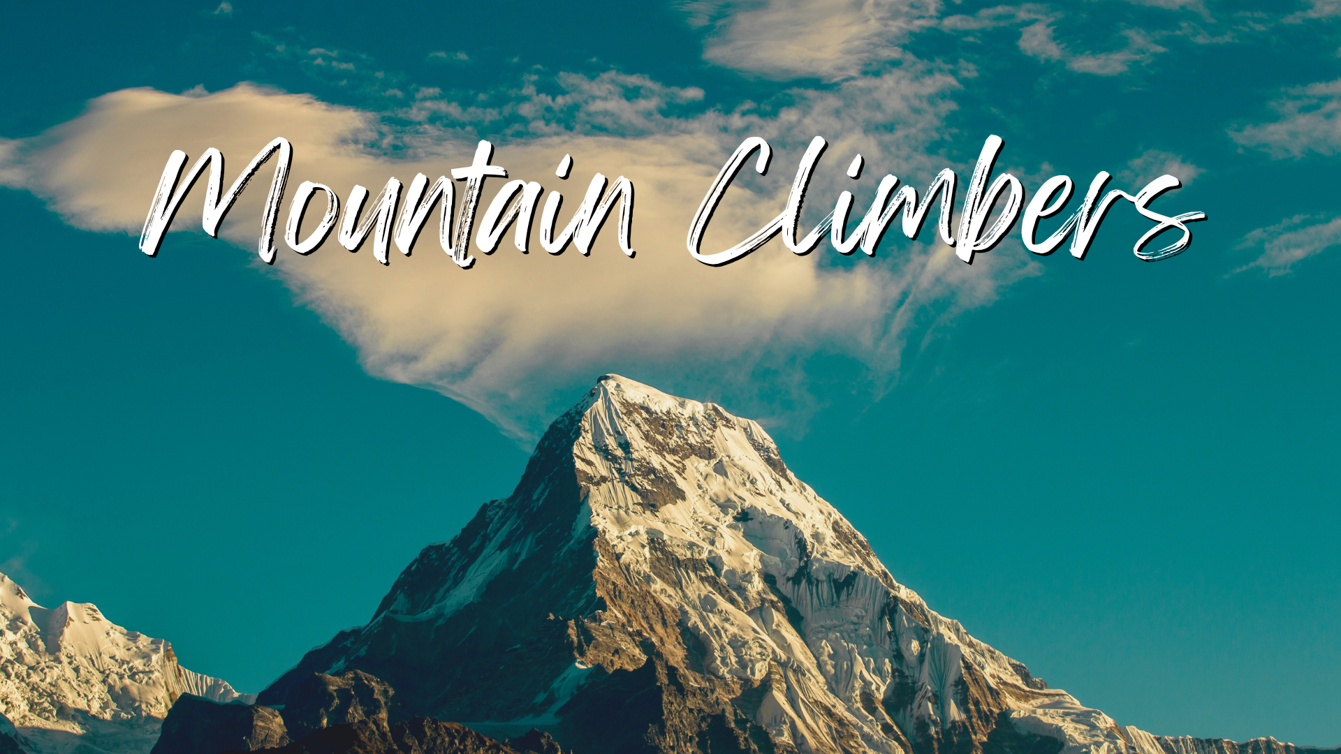 Mountain Climbers : Rev. Kevin Poston