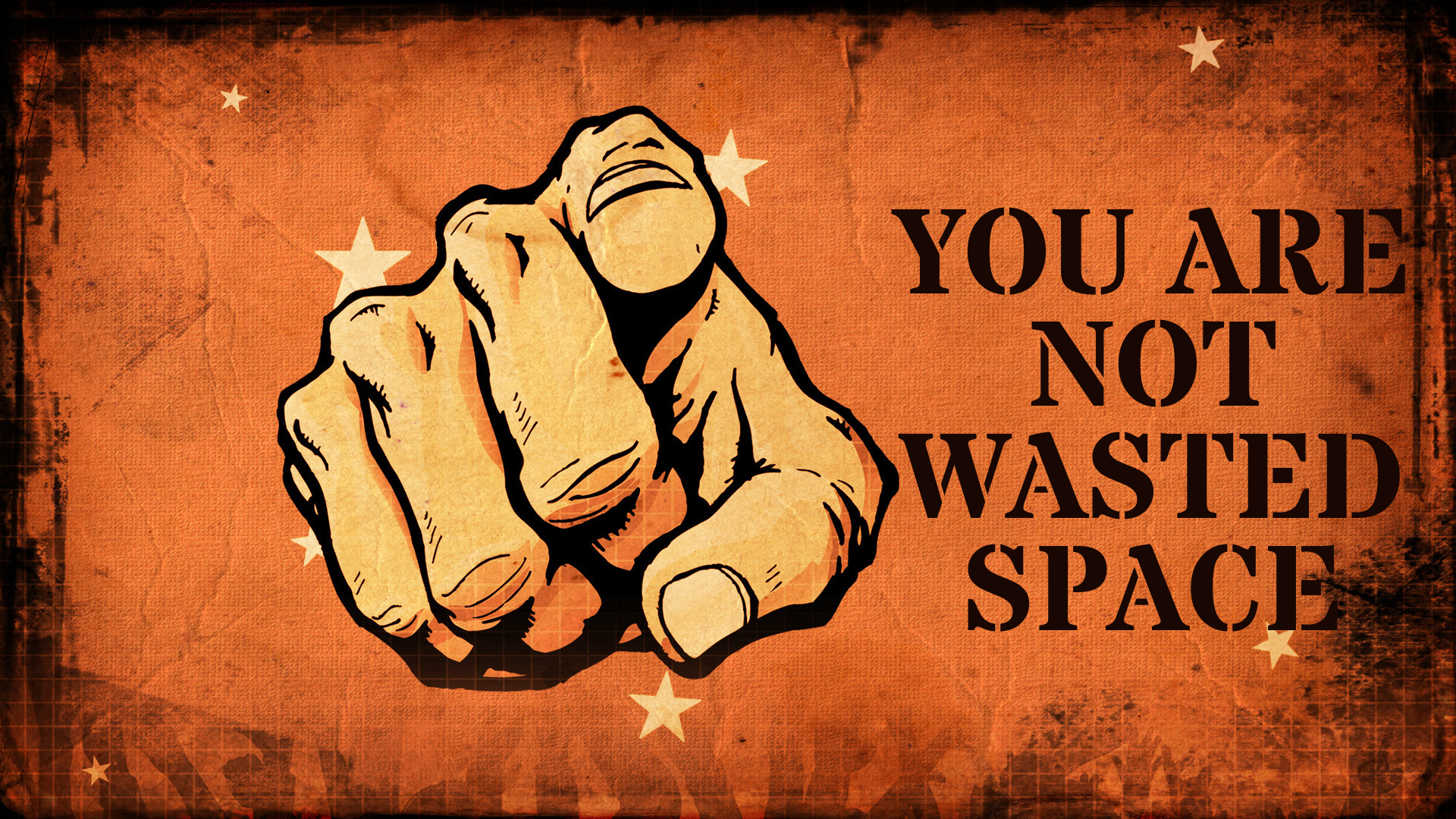 You Are Not Wasted Space