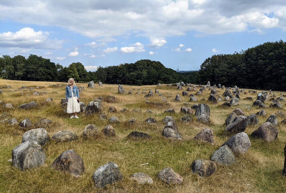 Viking burial grounds