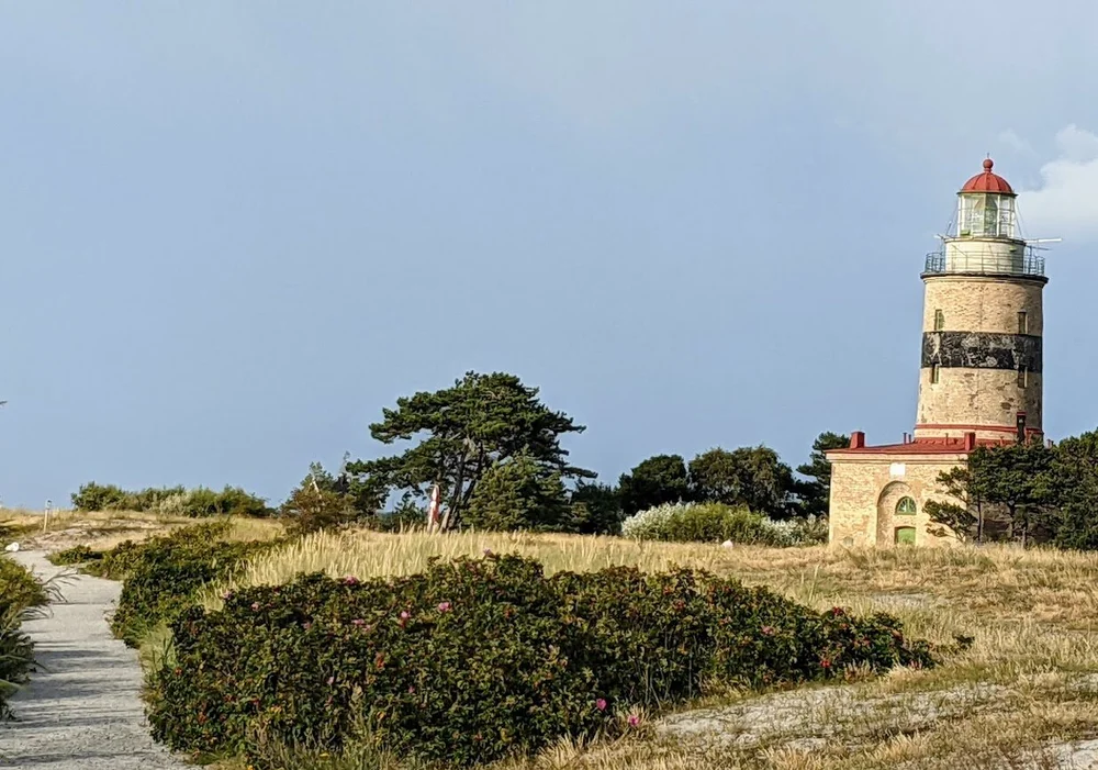 Our first night - camped and went for a coastal walk outside of Falsterbo