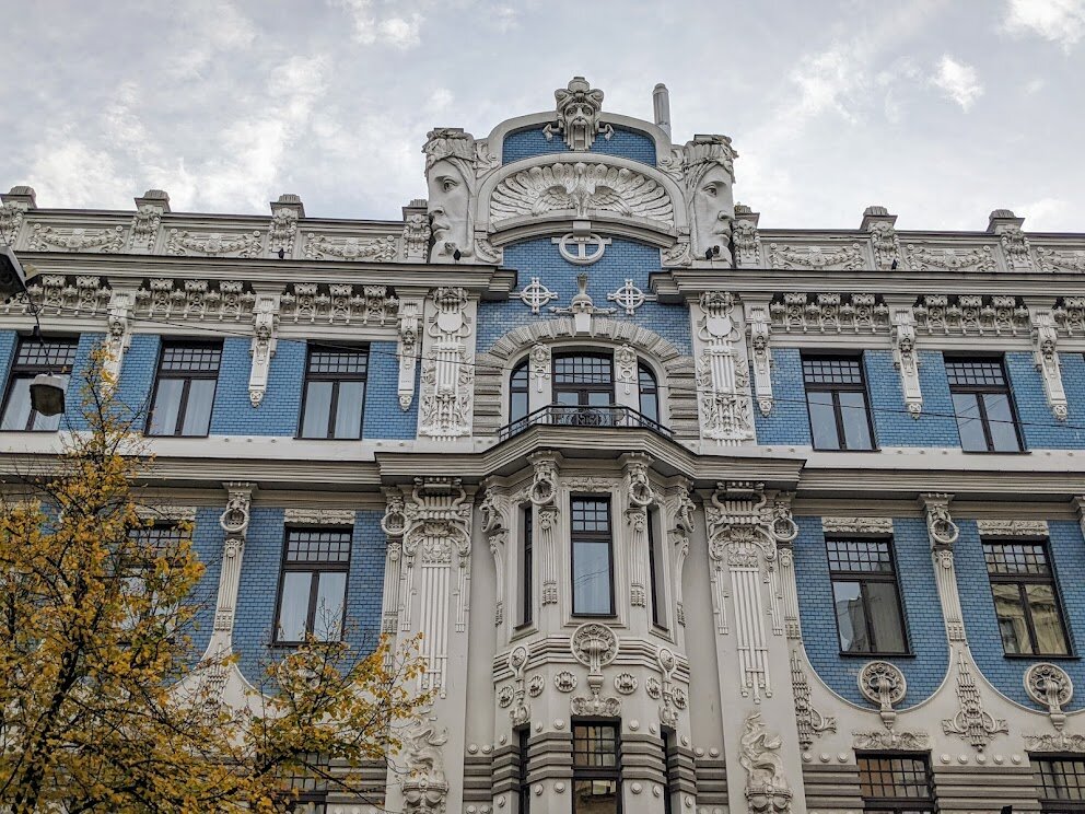 Riga’s Art Nouveau, highest concentration of Art Nouveau architecture of anywhere in the world