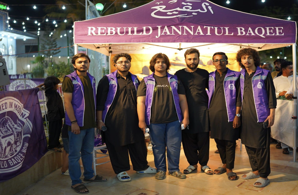 Al Baqee volunteers