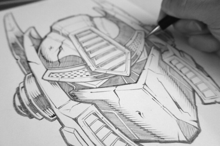Transformers prime Wheeljack sketch #transformers #transformersdrawing  #transformersprime #drawings #sketches | Instagram