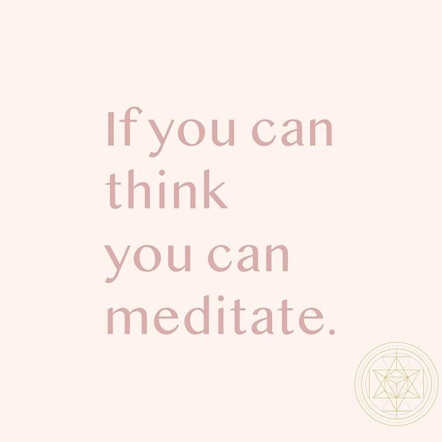 𝒎𝒆𝒅𝒊𝒕𝒂𝒕𝒊𝒐𝒏 𝒊𝒔 𝒎𝒖𝒄𝒉 𝒆𝒂𝒔𝒊𝒆𝒓 𝒕𝒉𝒂𝒏 𝒚𝒐𝒖 𝒕𝒉𝒊𝒏𝒌&bull;&bull;&bull;
.
Most people think meditation is hard and uncomfortable.  People explain that they are not successful with meditation because they think too much while medi