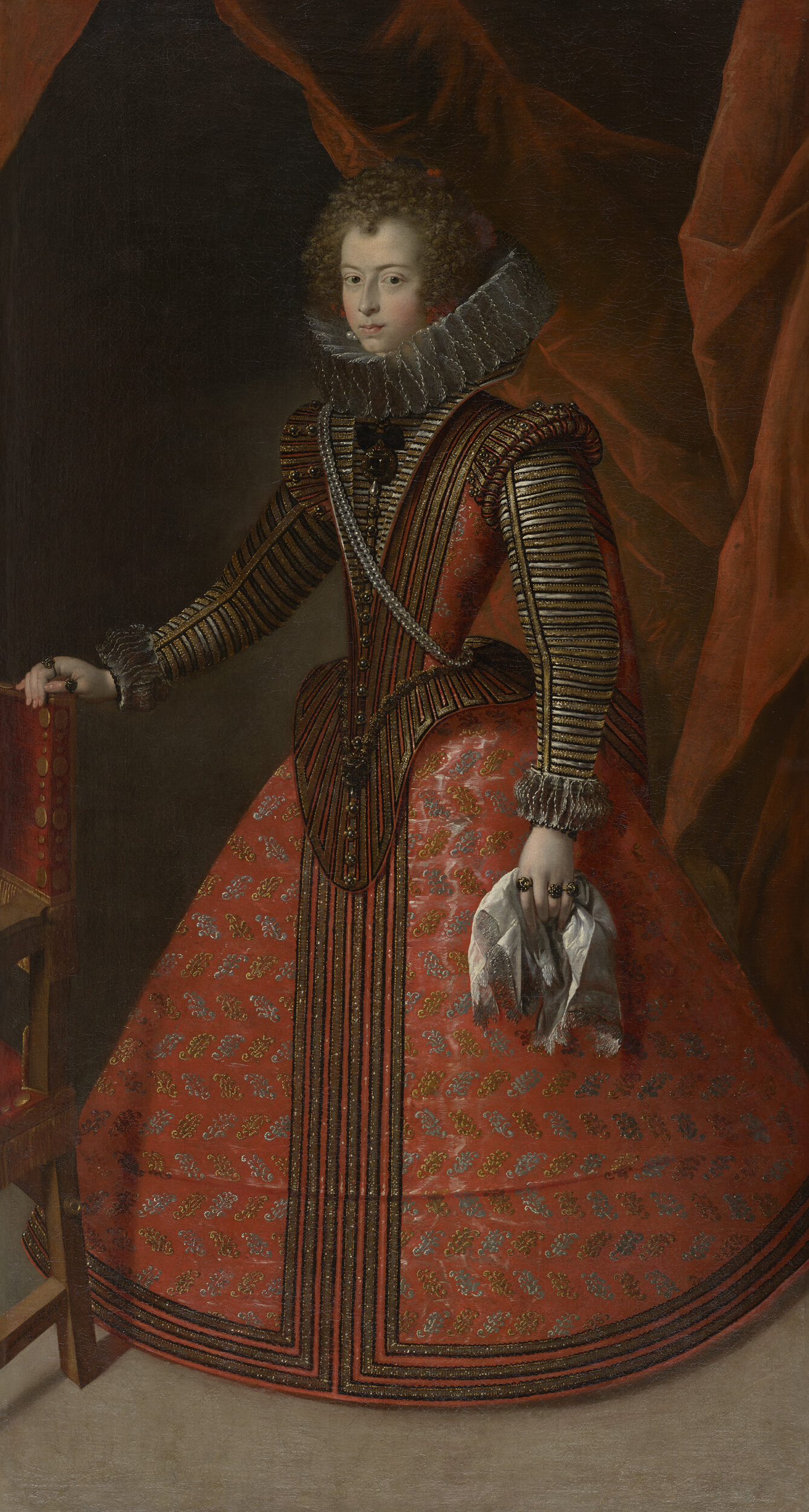  Felipe Diriksen, Portrait of Infanta María Ana de Austria, 1630, oil on canvas, Museum Purchase: Funds provided by William and Helen Jo Whitsell; European and American Art Council; John S. Ettelson Fund of the Oregon Community Foundation; Nani S. Wa