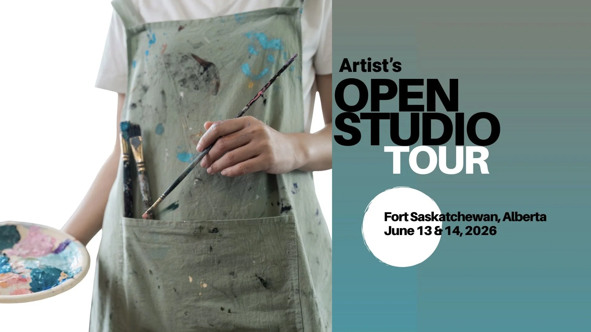 Fort Saskatchewan                 Artist’s Open Studio Tour Saturday and Sunday,              June 13 &amp; 14, 2026