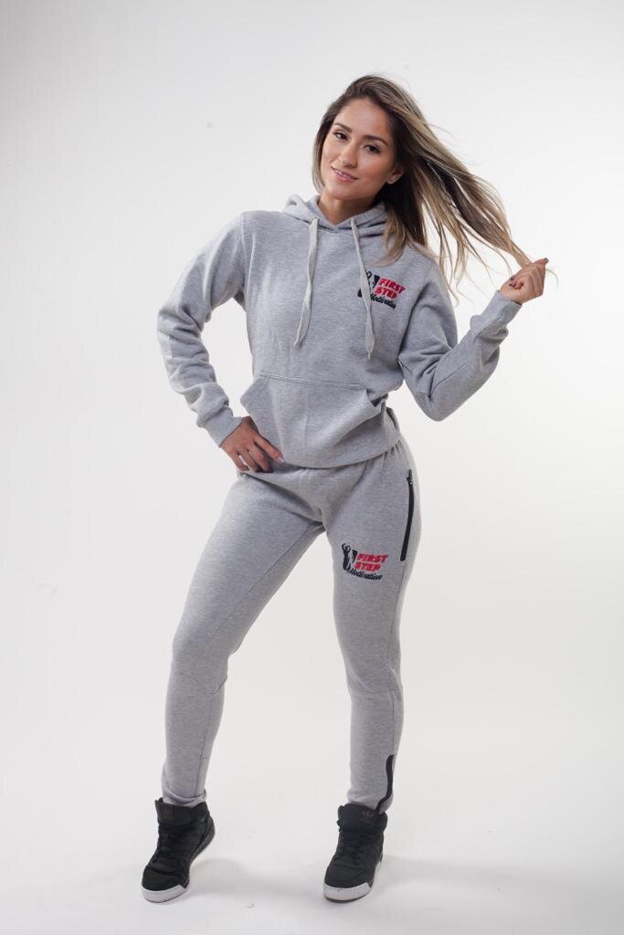 Women's Full Grey Set Tracksuit