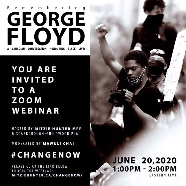 Amazing to have been a part of a national discussion  #changenow  moderated by @iluwam remembering the life of George Floyd and many others that have lost their lives to anti Black racism. To watch the full discussion the link is in my bio.

#movemen