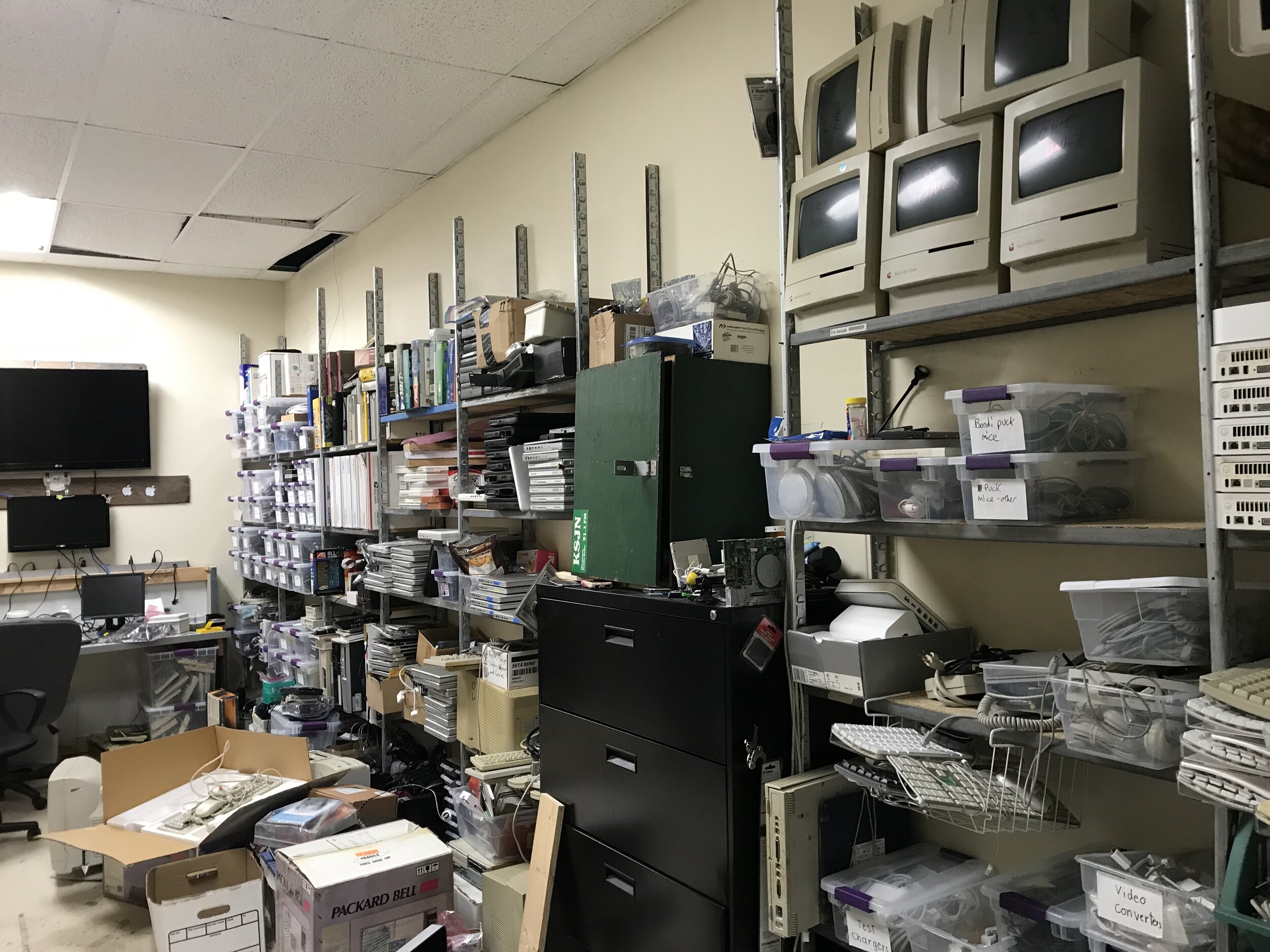 Retro computer parts — Free Geek Twin Cities