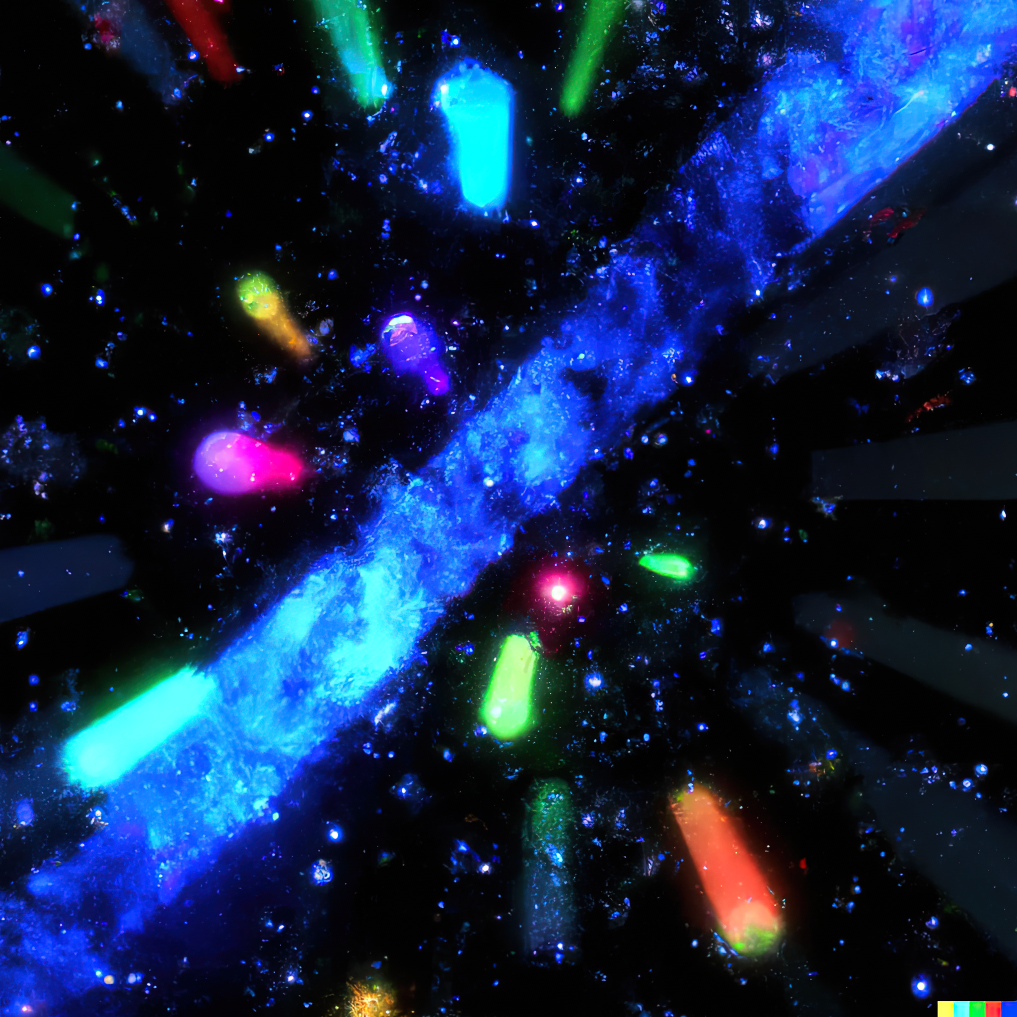 DALL·E 2022-07-01 21.02.29 - fireworks, dynamic, light, pattern color spectrum, dots, symmetrical, bright, colorful, cymatics, vibrant, circular, glow, volumetric light, clouds. s-art-scale-2_00x.png
