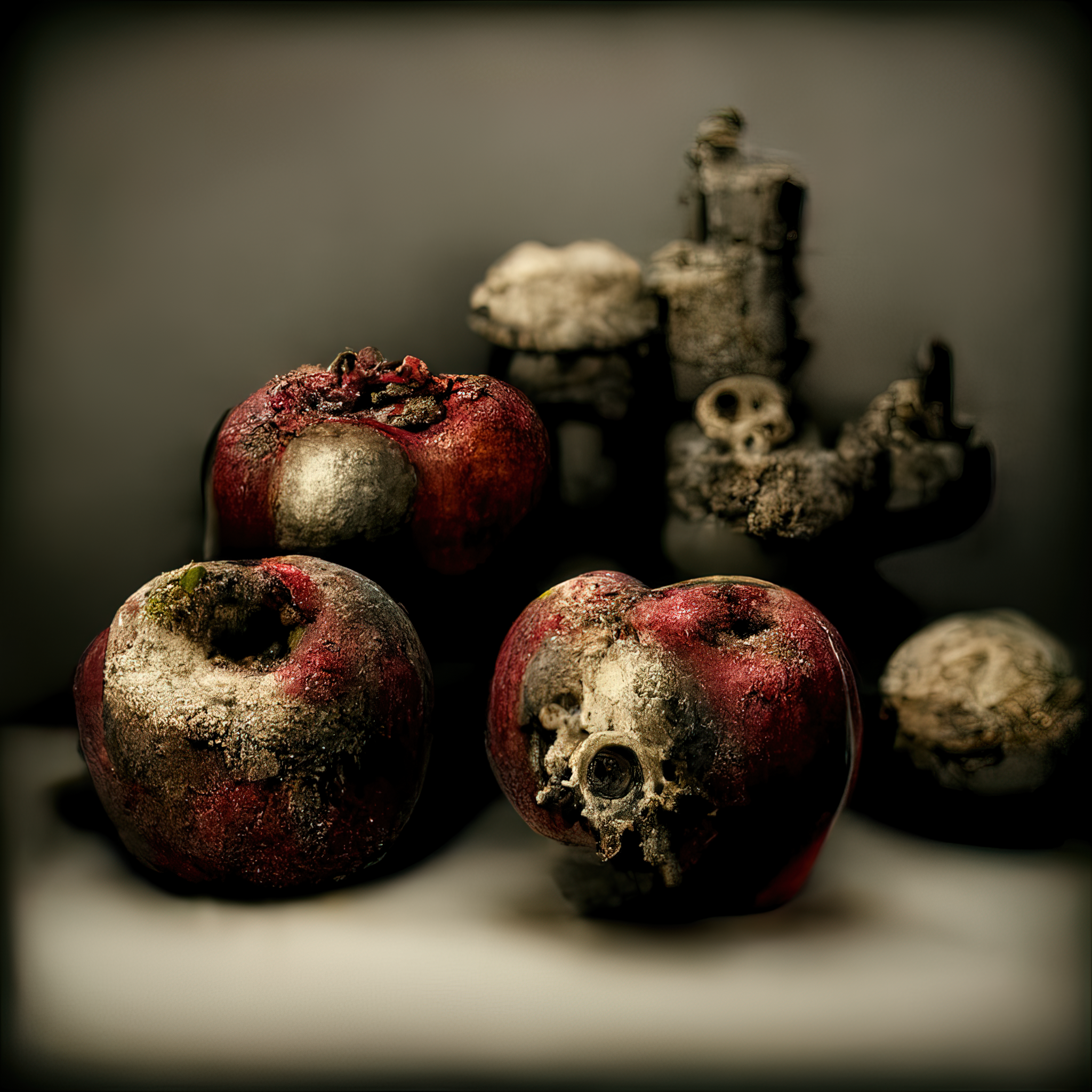 cosmose0866a47-f0b1-45cc-95cb-281d75da49d6_greenbrazilian_Rotting_Applesfractalssymmetricalstilllifephotographydryovergrowndryfungusmirrormoldgraybackgroundma-gigapixel-low_res-scale-2_00x.png