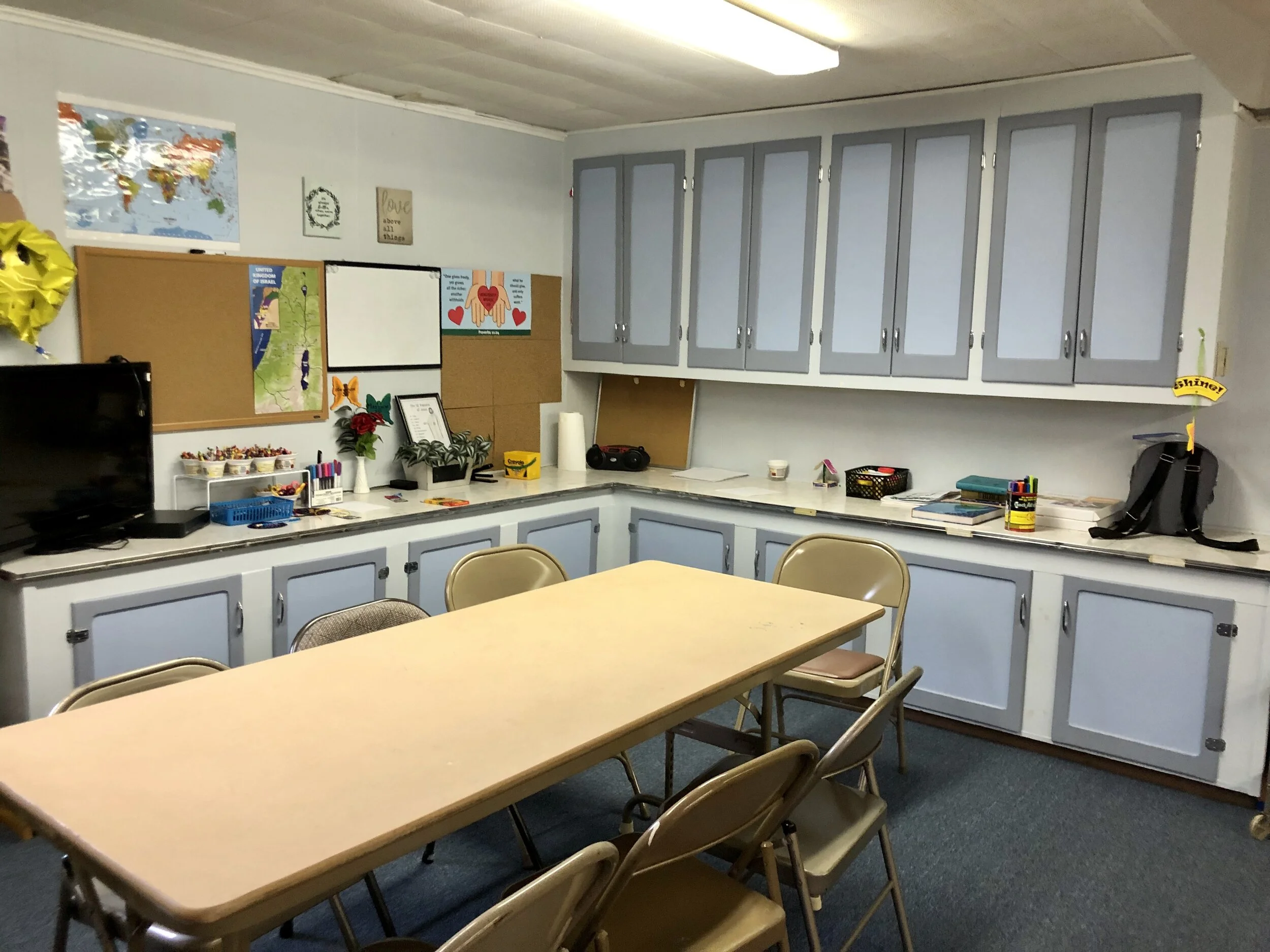 Our Children’s Sunday School Classroom