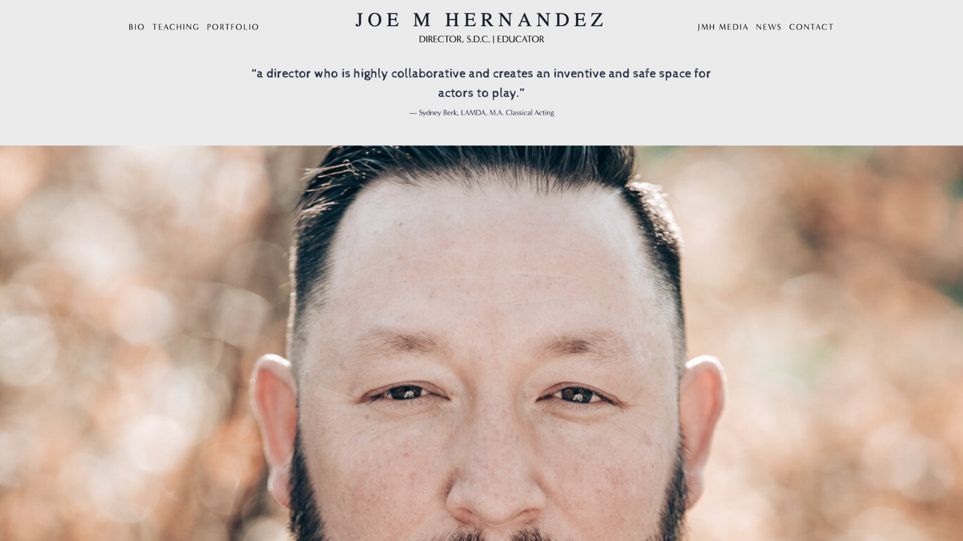 Joe M Hernandez | Director, S.D.C. • Educator