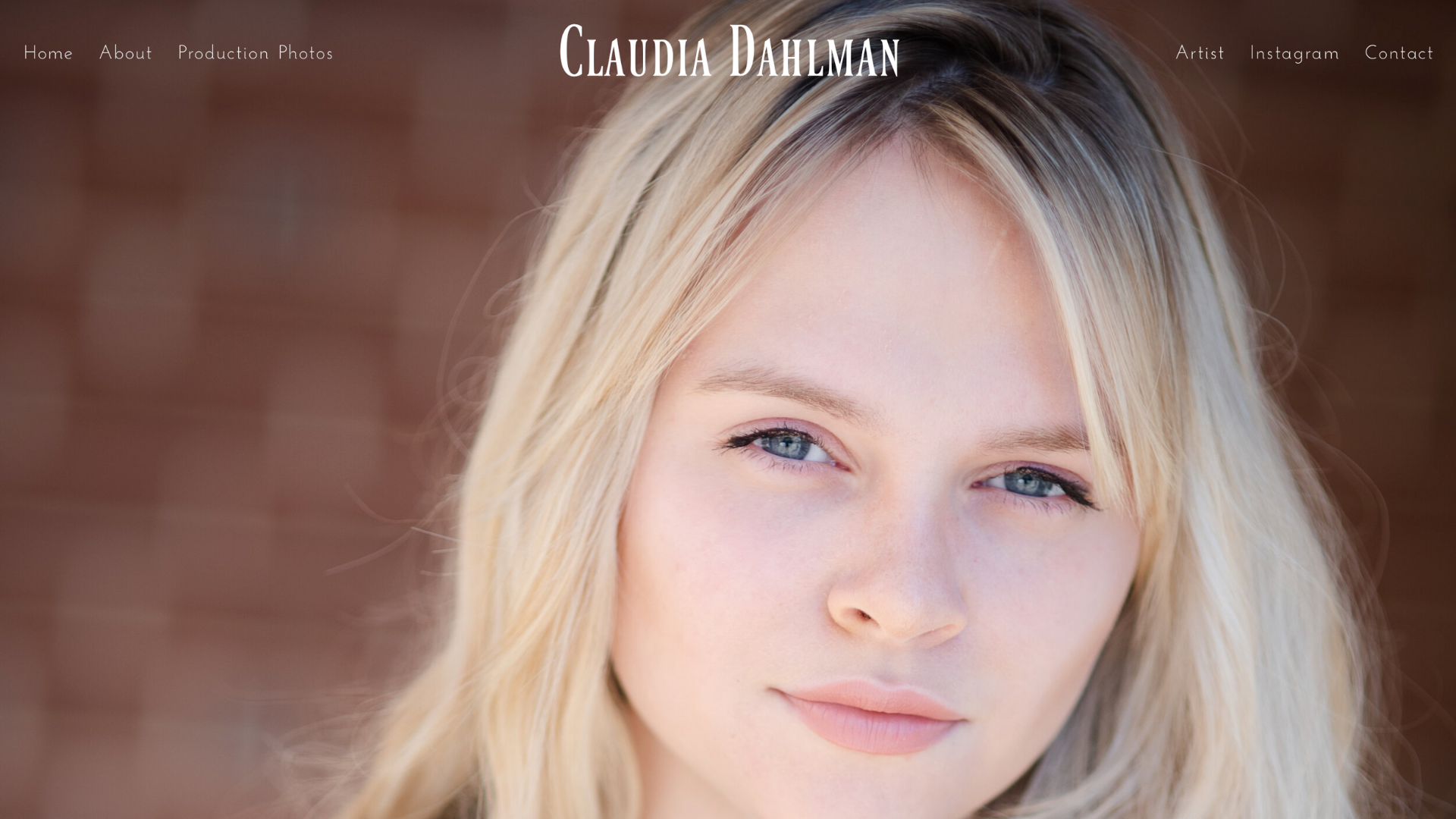 Claudia Dahlman | Actress • Singer