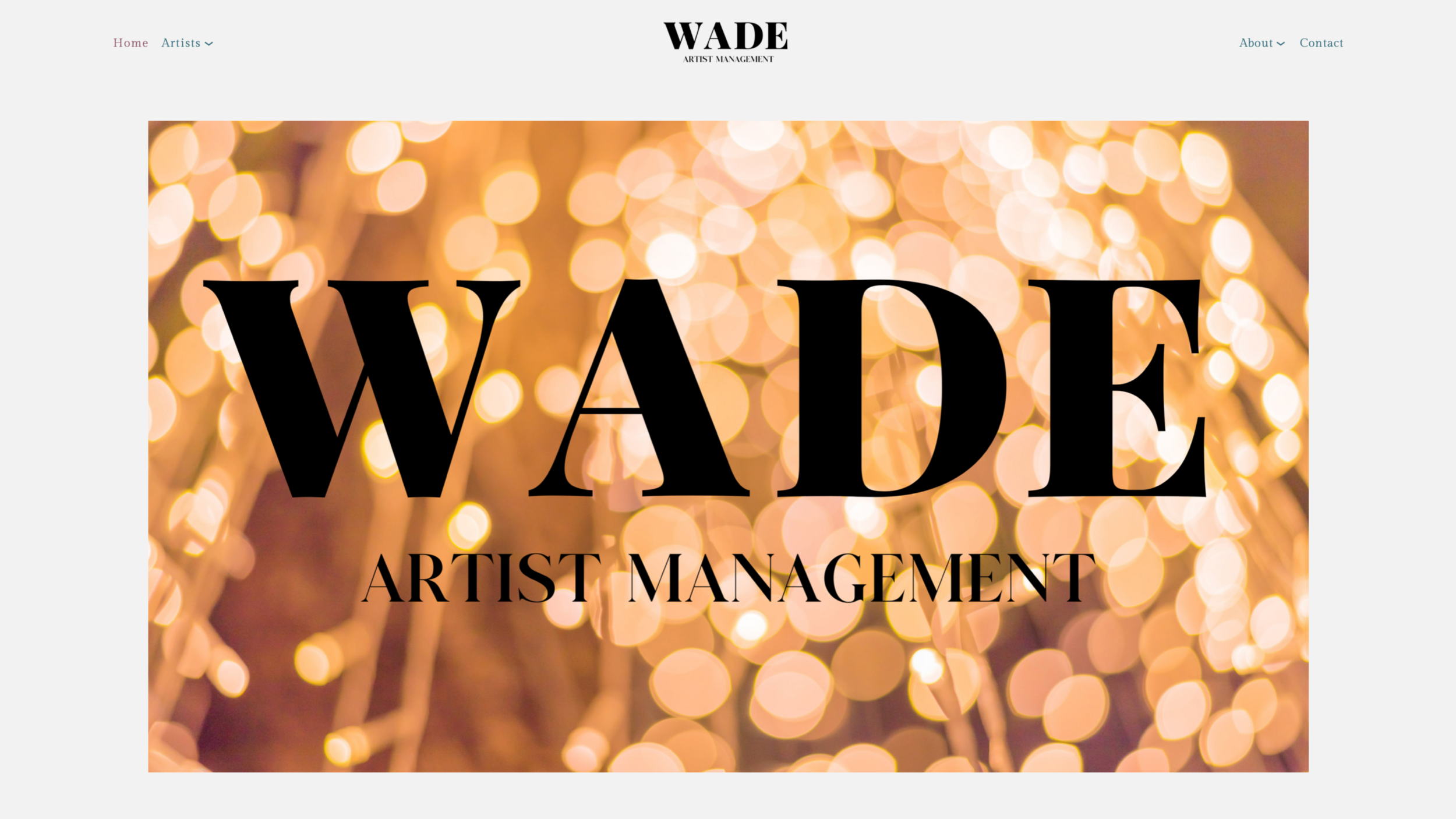 Wade Artist Management