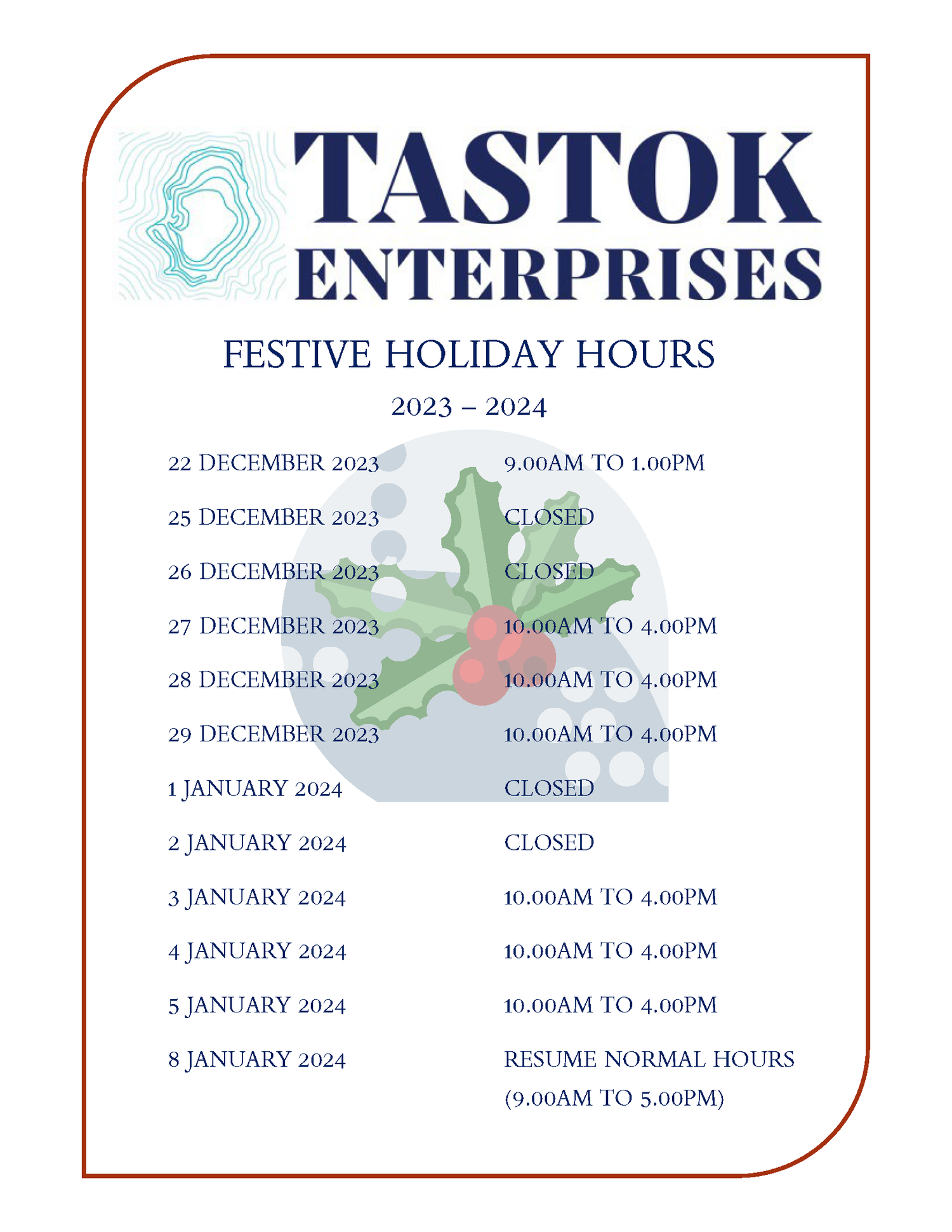 Festive Hours 2023 2024 Tastok festive-hours-2023-2024-tastok