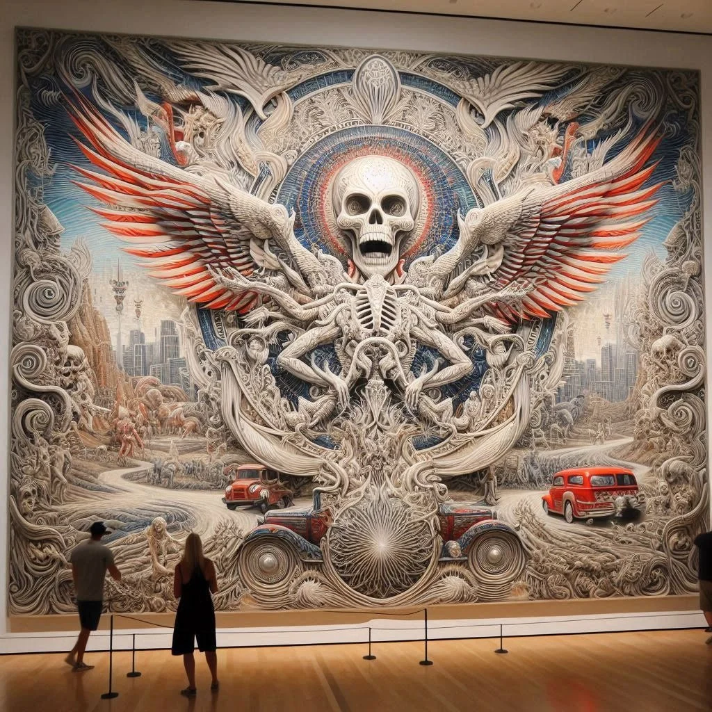 “MAGA Takeover at MCASD” by Dan Grossman