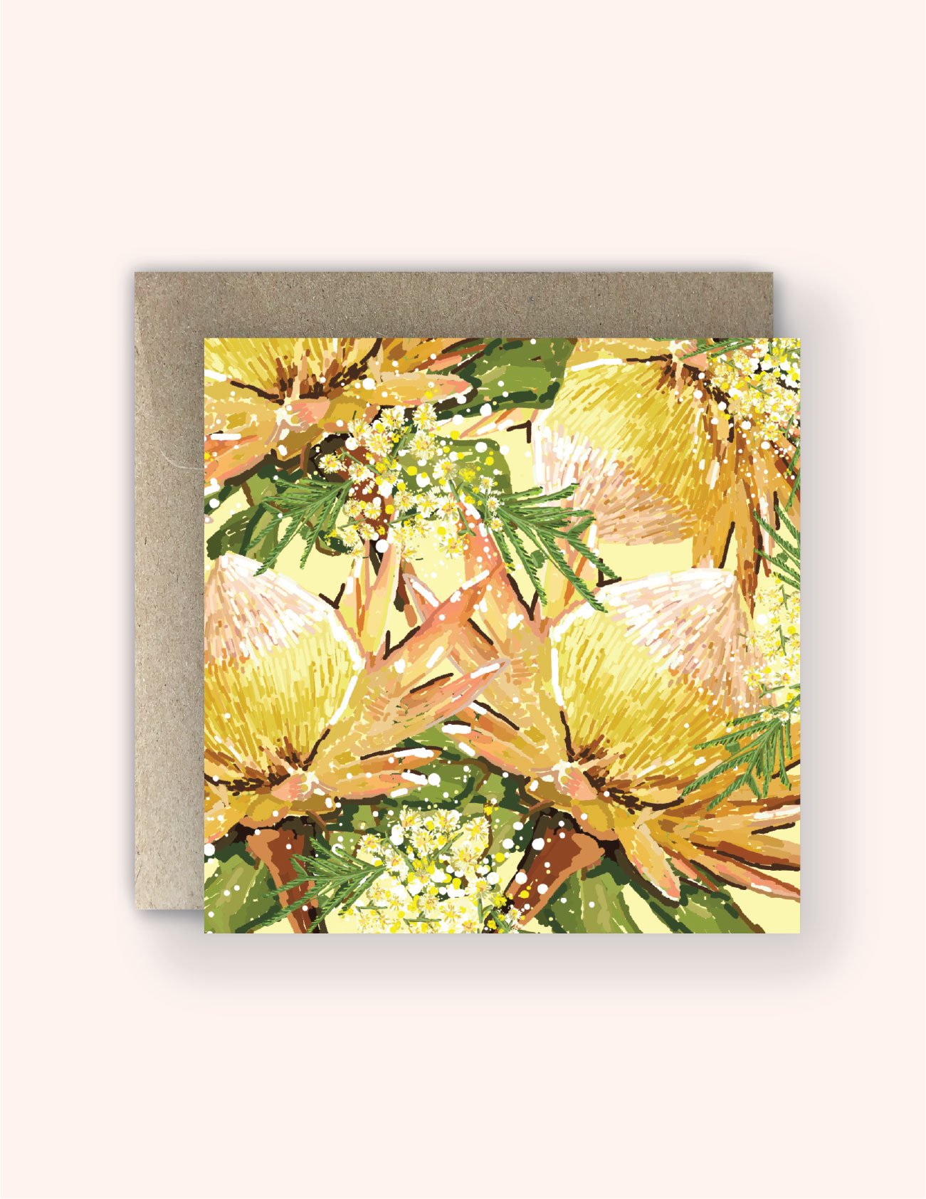 HOLIDAY LEMON GREETING CARD