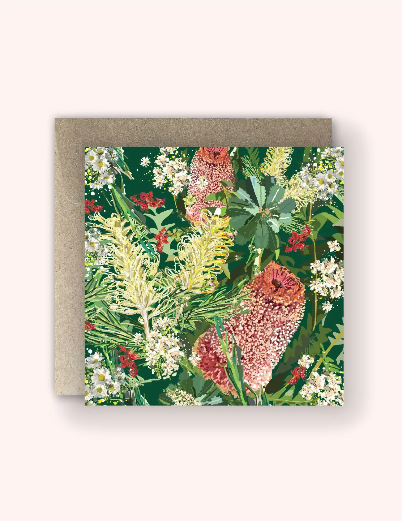 HOLIDAY MOSS GREETING CARD
