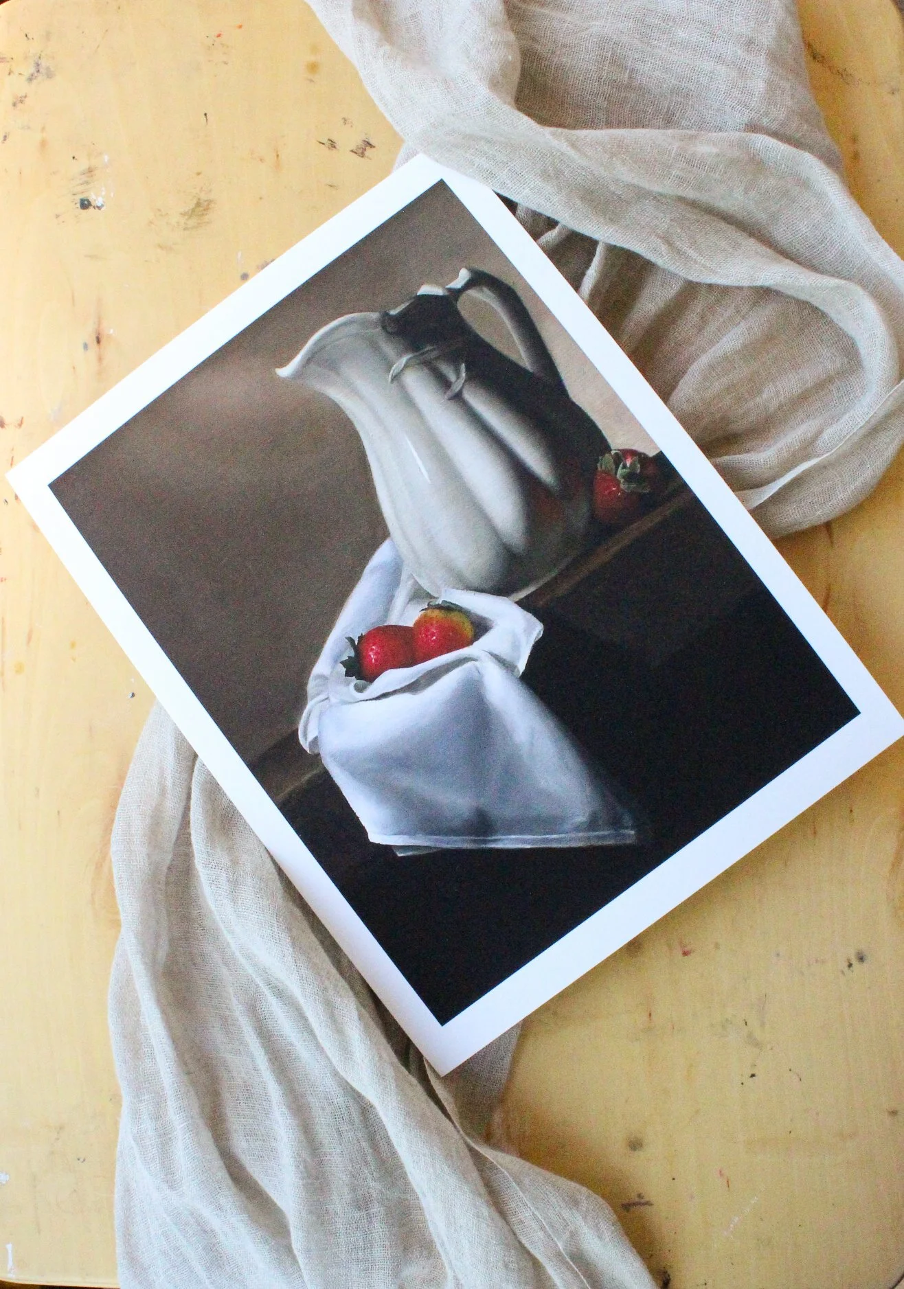 "Strawberries and Cream" Print