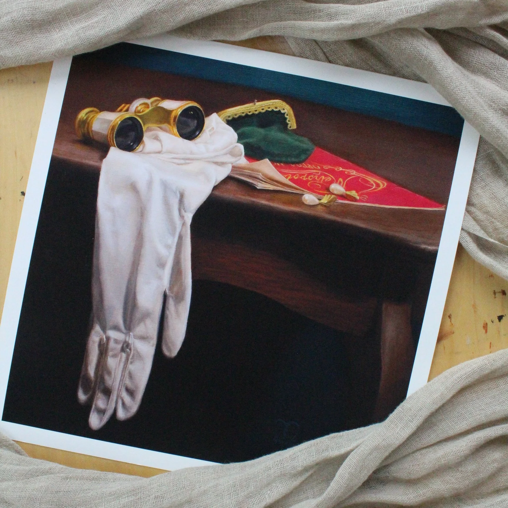 "After The Opera" 12"x12" Print