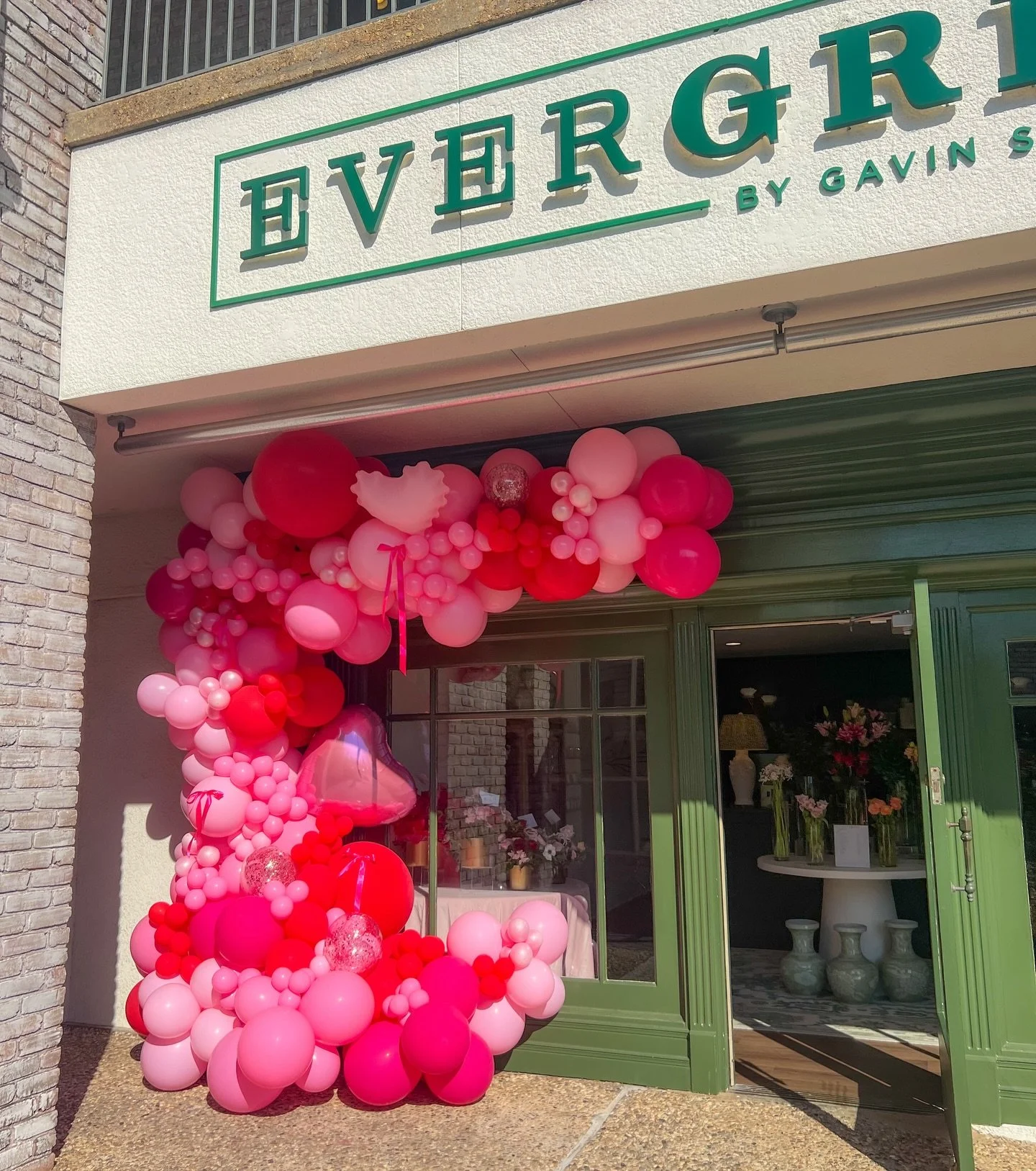 Love looks better in balloons &amp; blooms.