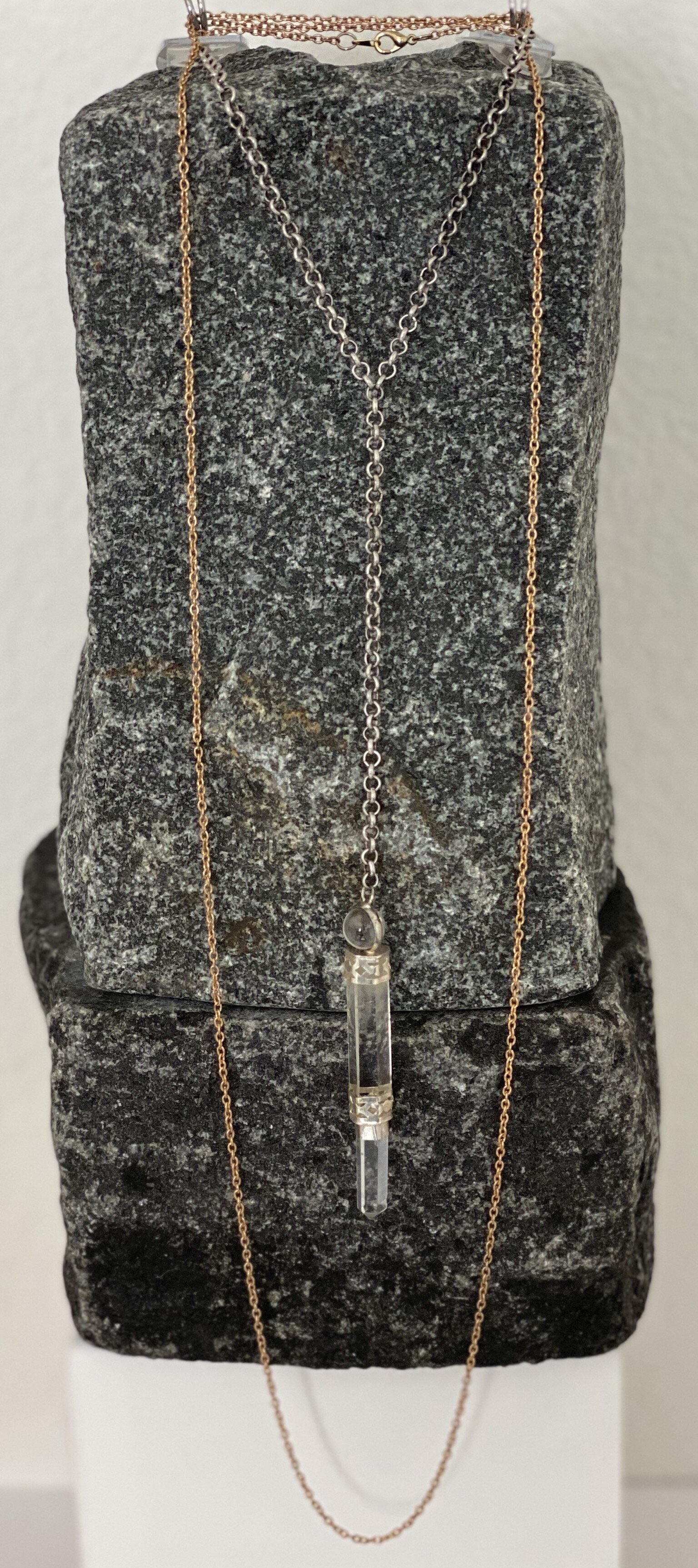 Layered Meditation Pendant