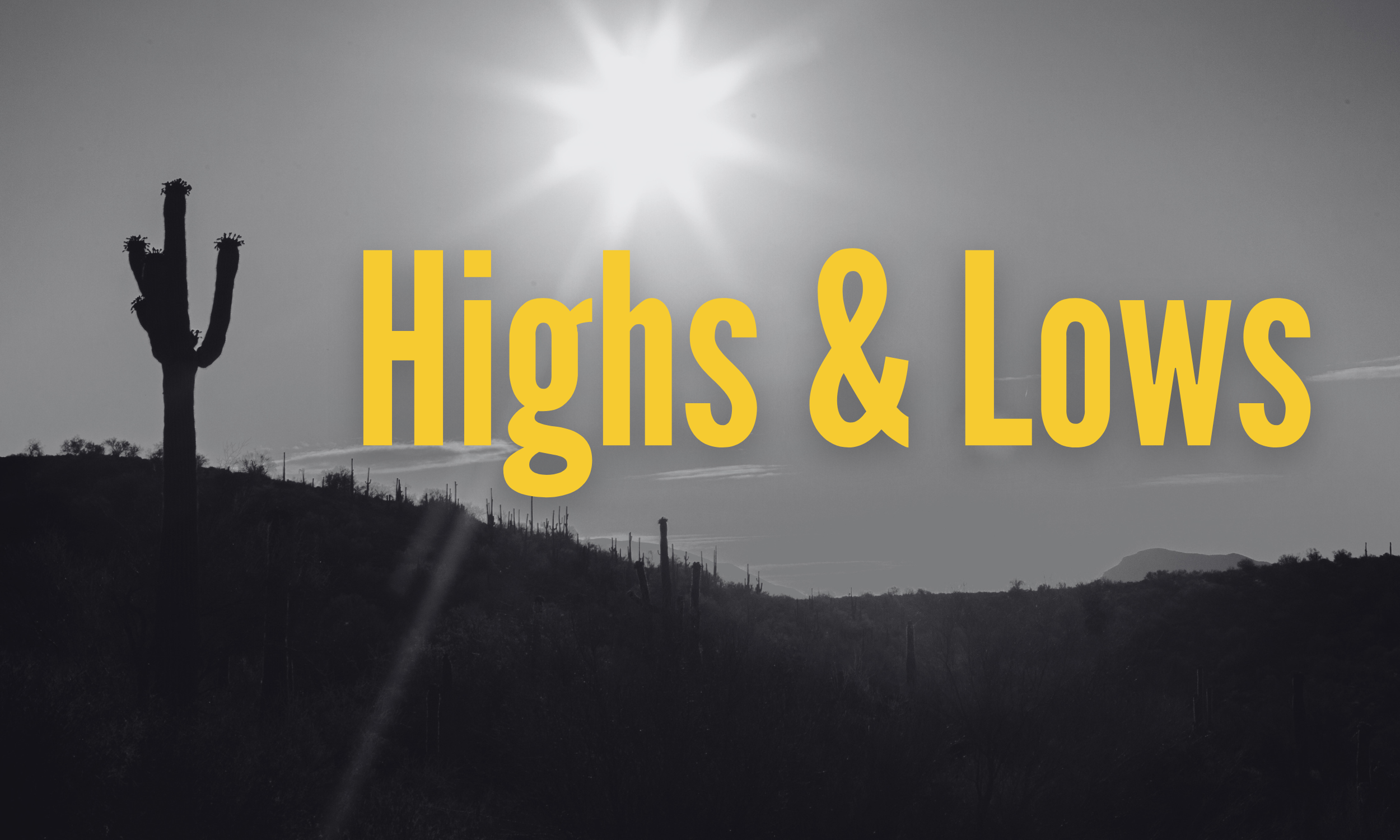 What Are Your Highlights and Lowlights?