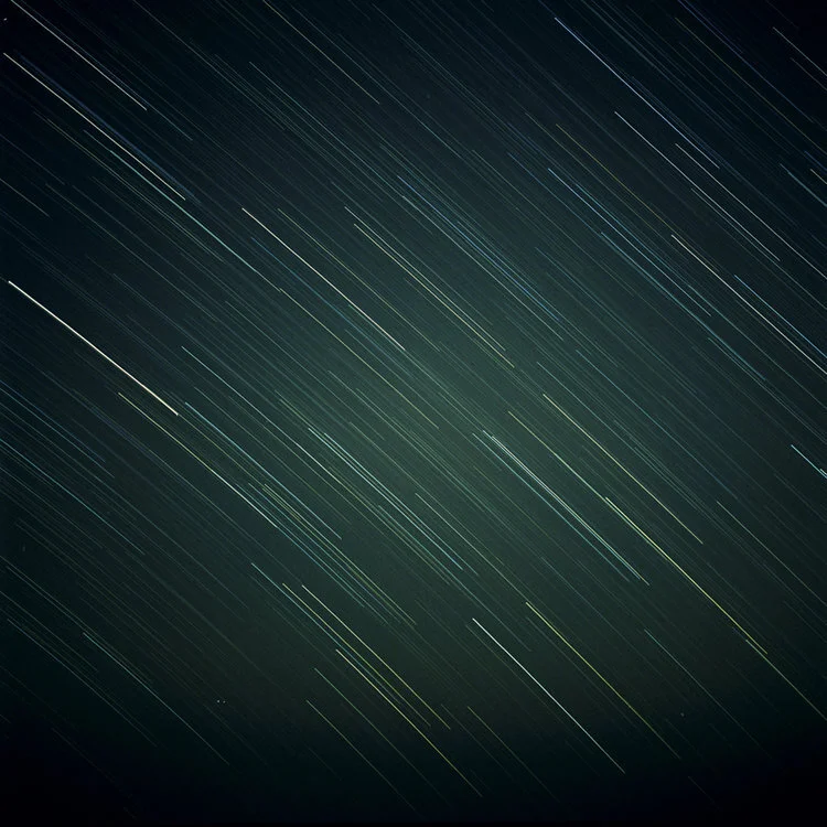 Stars, Green by Jock McDonald