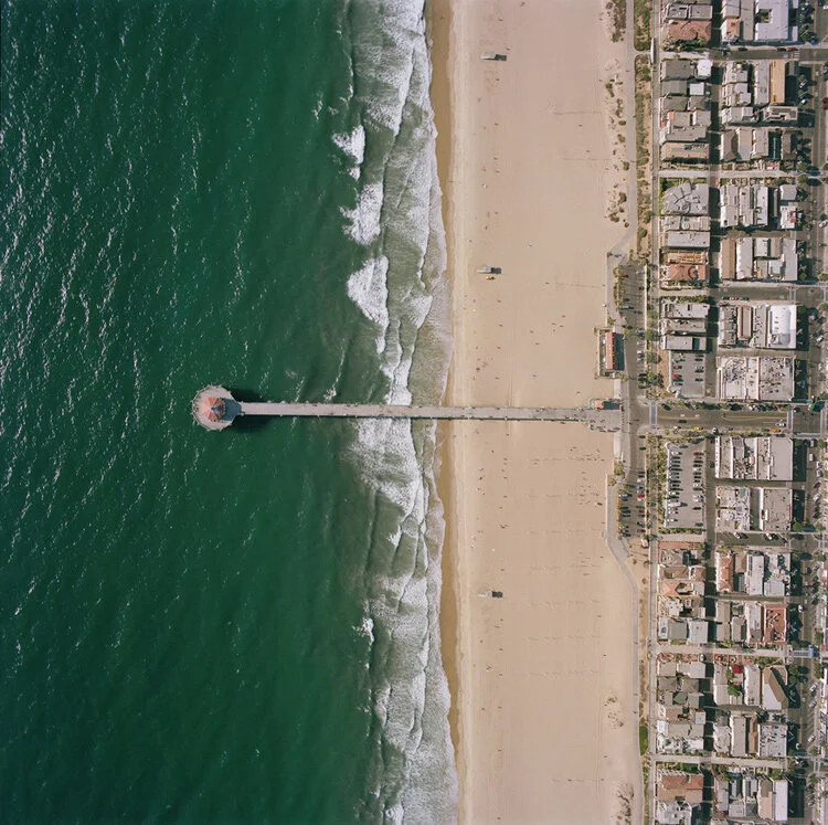 Manhattan Beach by Jock McDonald