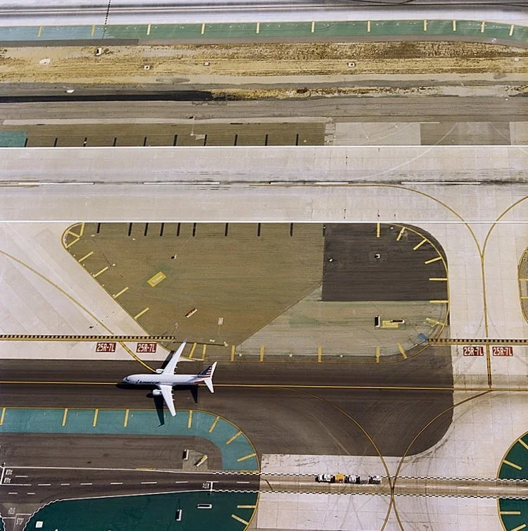 LAX, Horizontal by Jock McDonald