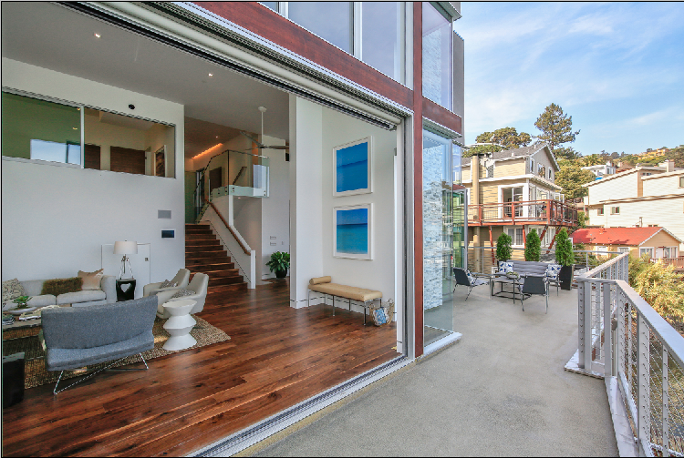 Installation in Tiburon, CA by Jock McDonald