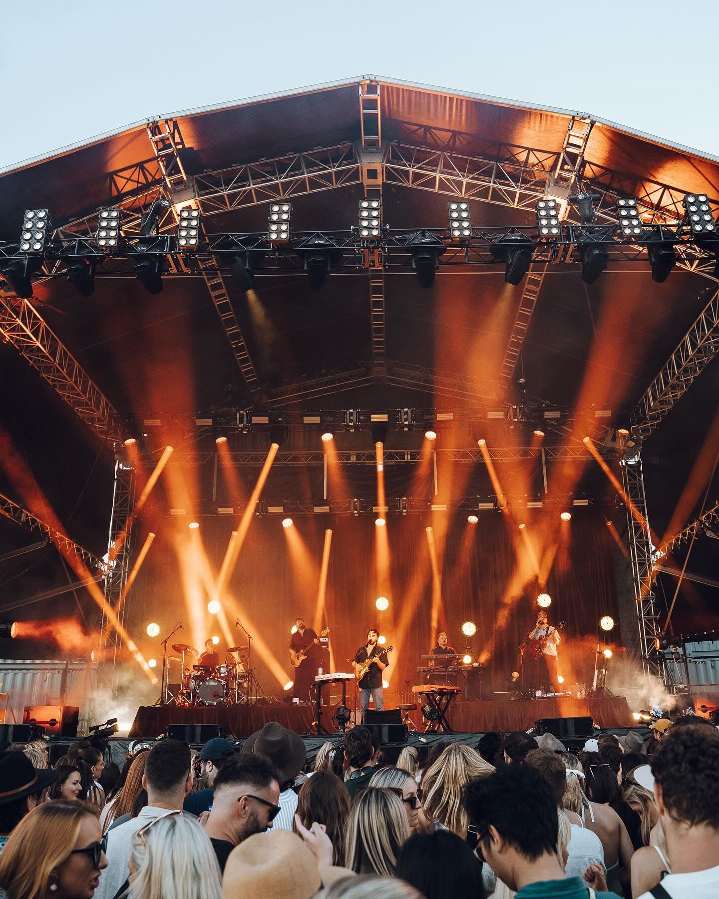 Matt Corby touring through the beautiful Aussie regional towns with @summersaltaus, gracing the stage with his amazing band and his cool, calm presence. Finishing it all on a high at @bluesfestbyronbay on the iconic Crossroads stage. ✨🎸☀️

📸 @katy_
