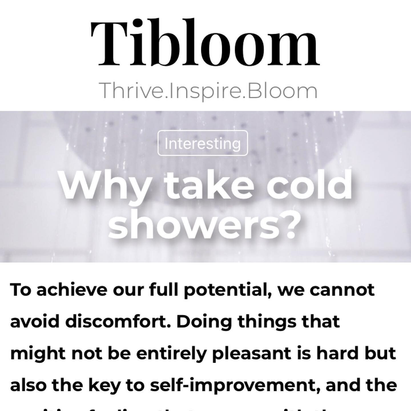 #shower #coldshower #benefits #selfdiscipline

https://tibloom.com/interesting/why-take-cold-showers/