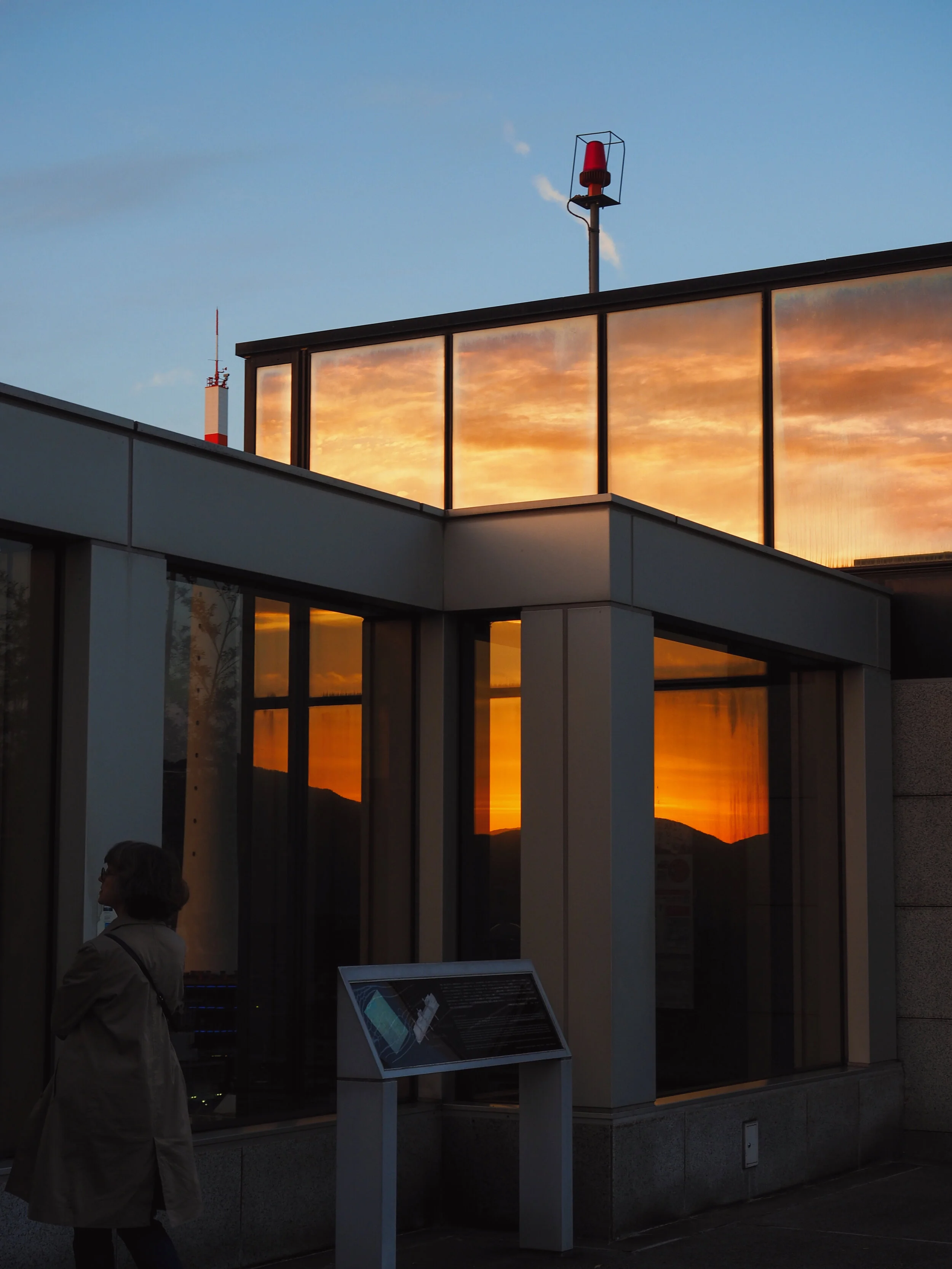 Sunset at Kyoto Station