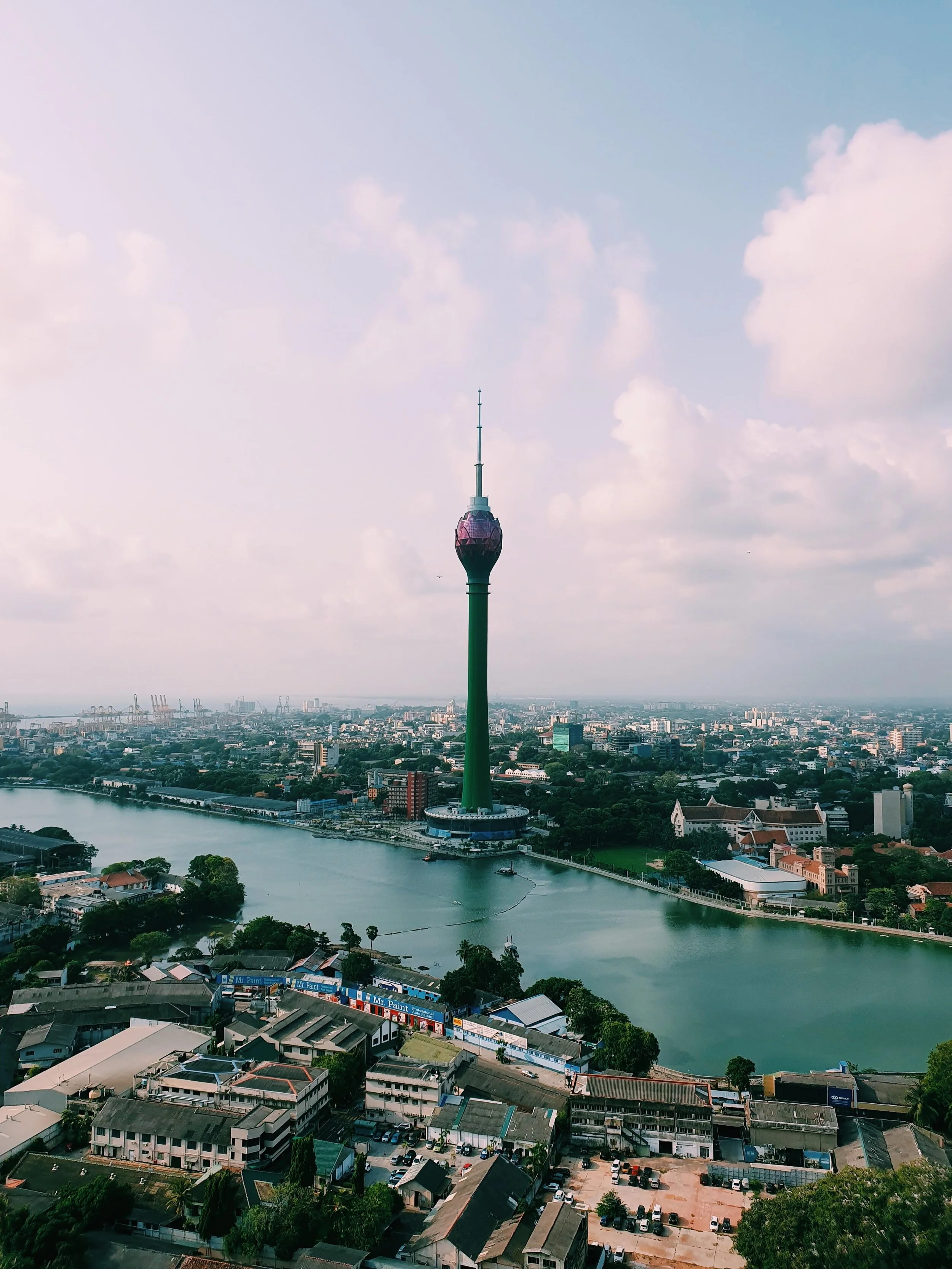 Photo of Colombo Lotus Tower in Sri Lanka 