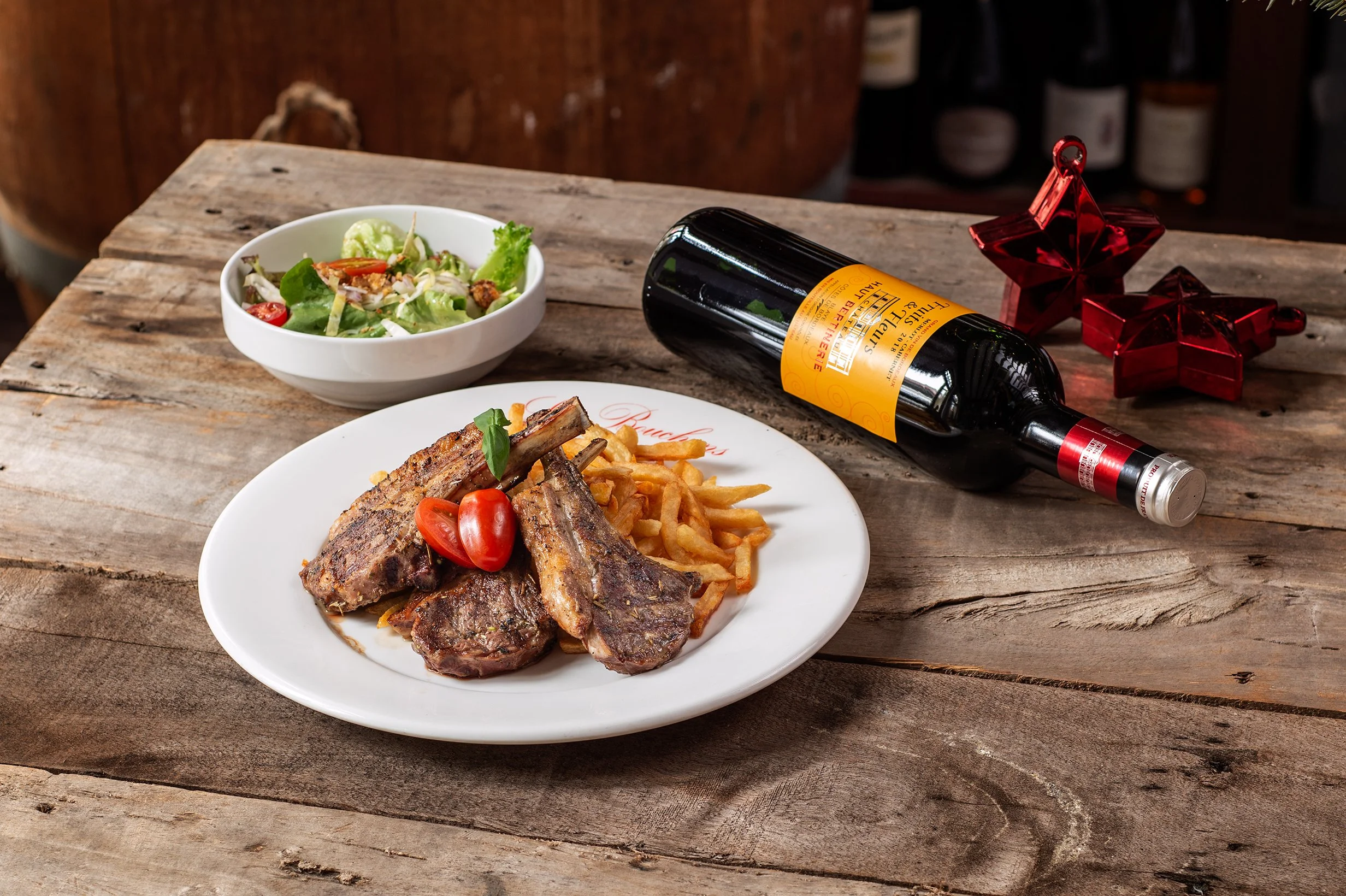 Grilled Australian Lamb Chop with Provence Herbs