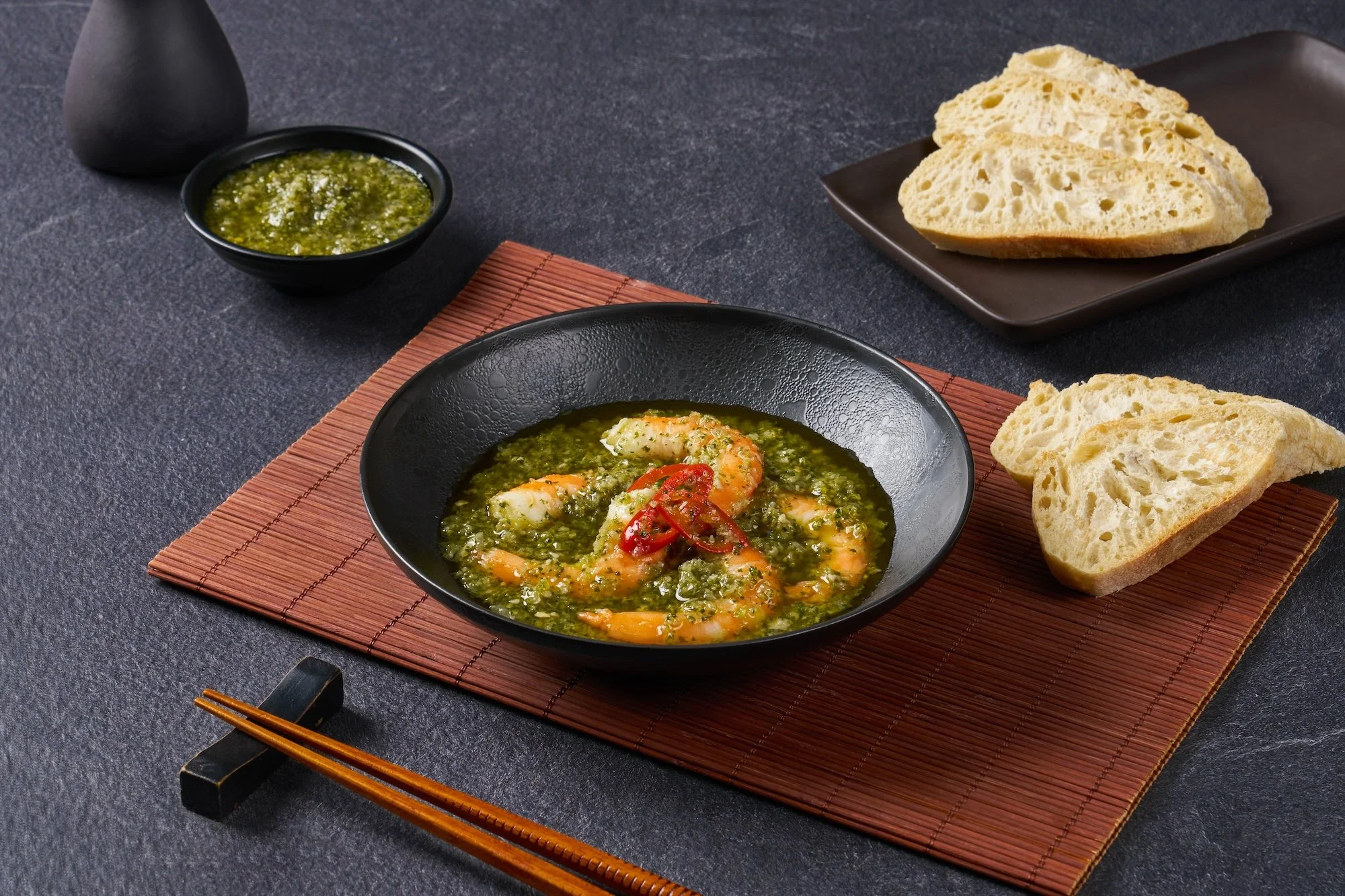 Shrimp Ajillo ($13.80++)