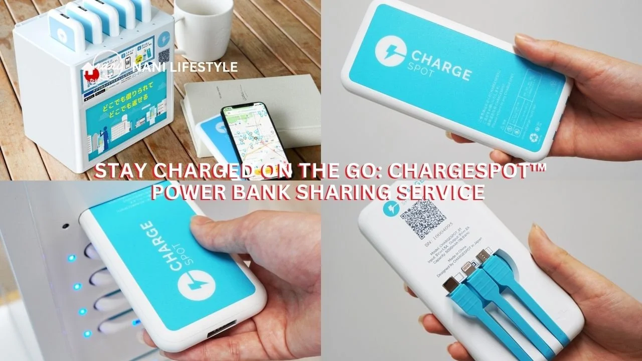 Stay Charged On The Go: ChargeSPOT™ Power Bank Sharing Service Now In Singapore!