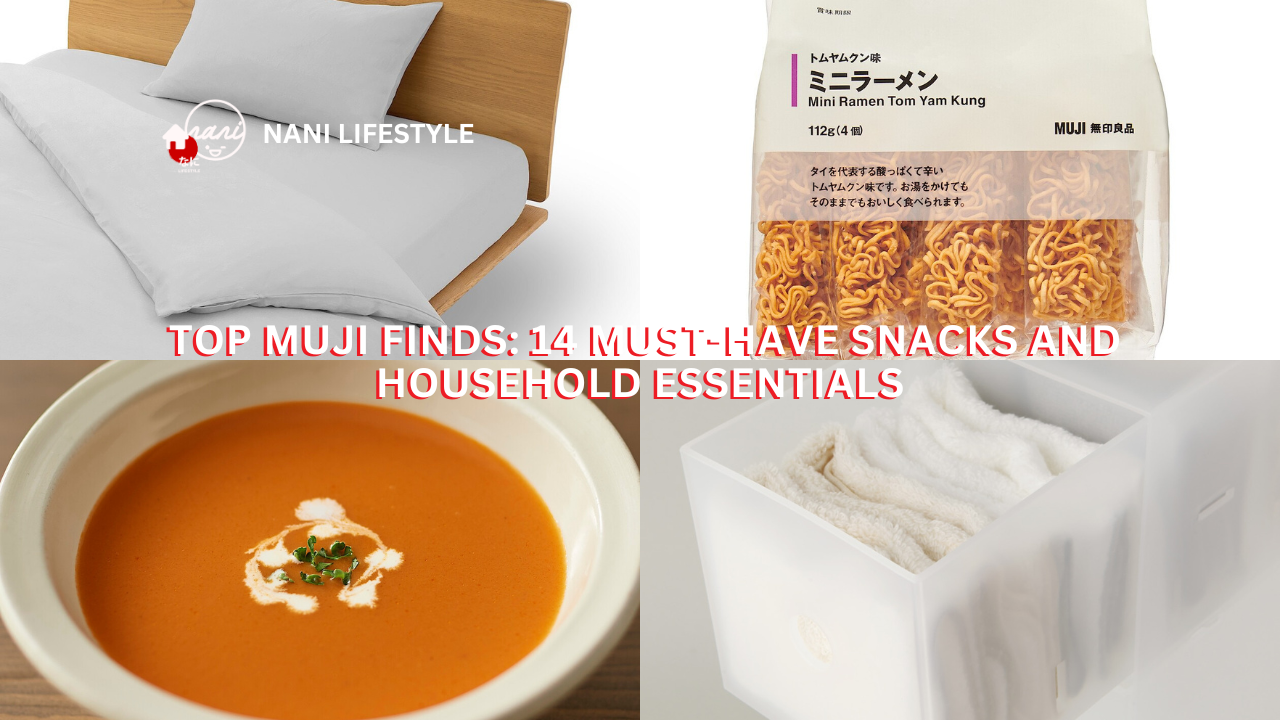 Top MUJI Finds: 14 Snacks and Household Staples You Need