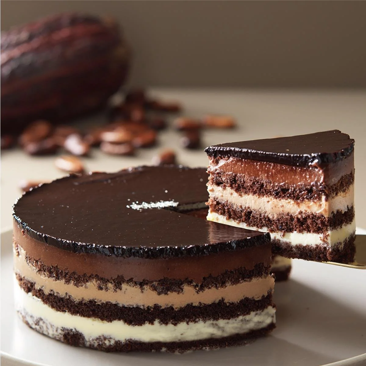 Triple Chocolate Cake